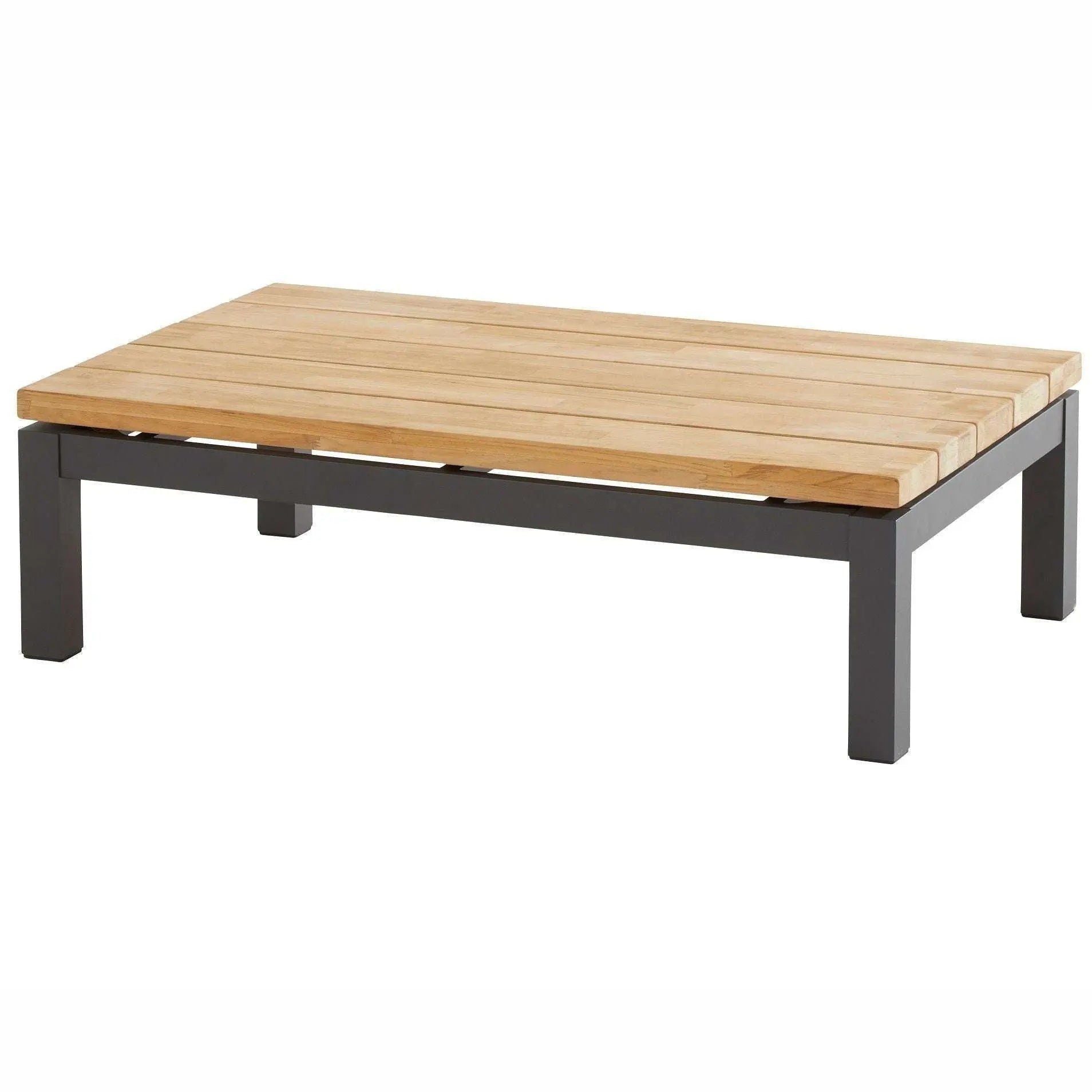 Exceptional Garden:4 Seasons Outdoor Empire Corner Sofa Set and 90cm Capitol Teak Coffee table