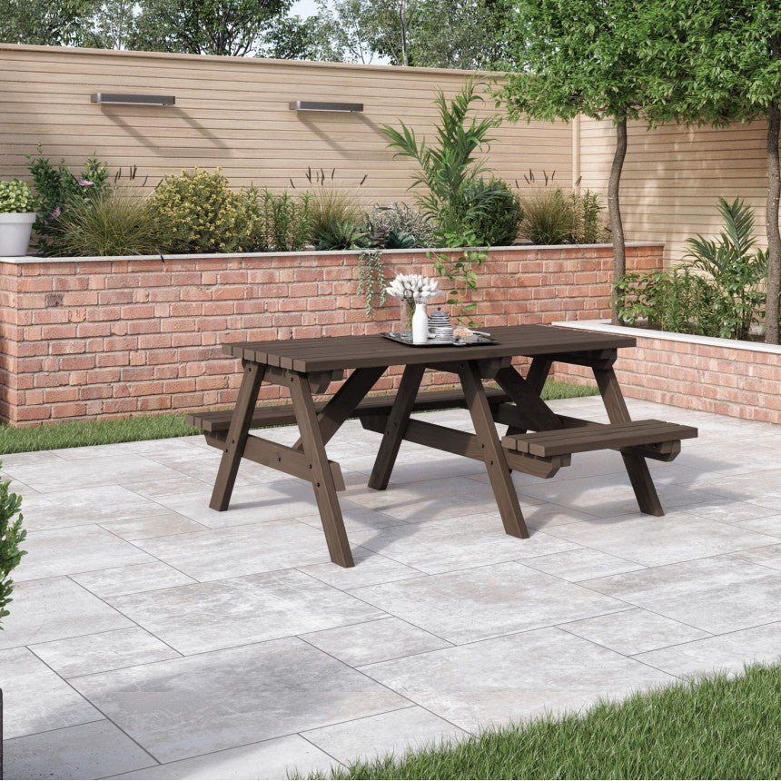 Bisbrooke Disabled Access Picnic Bench - 6ft, by Rutland County