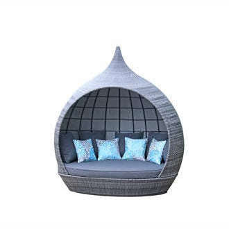 Exceptional Garden:Signature Weave Pearl Daybed - Grey