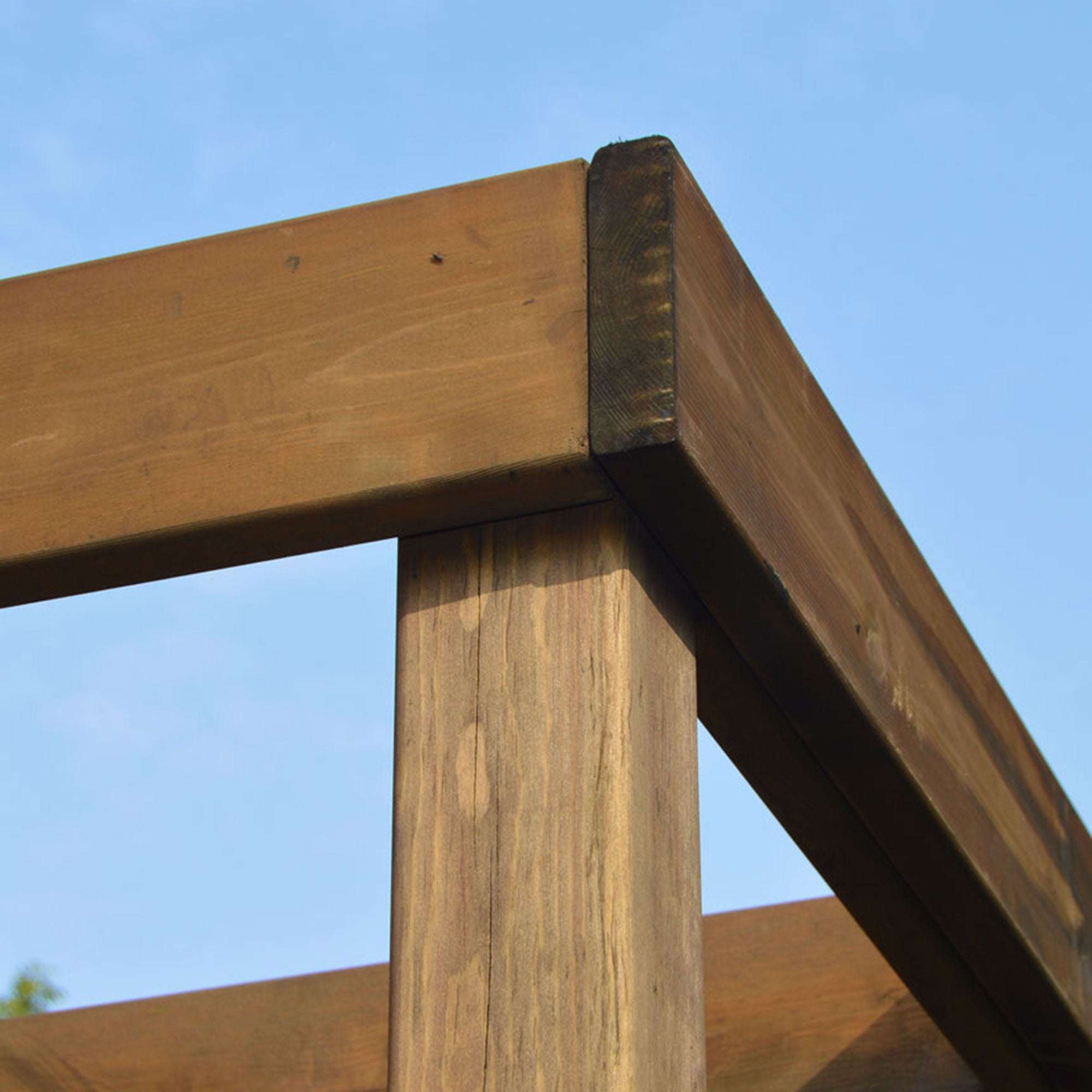 Exceptional Garden:Lean To Box Pergola