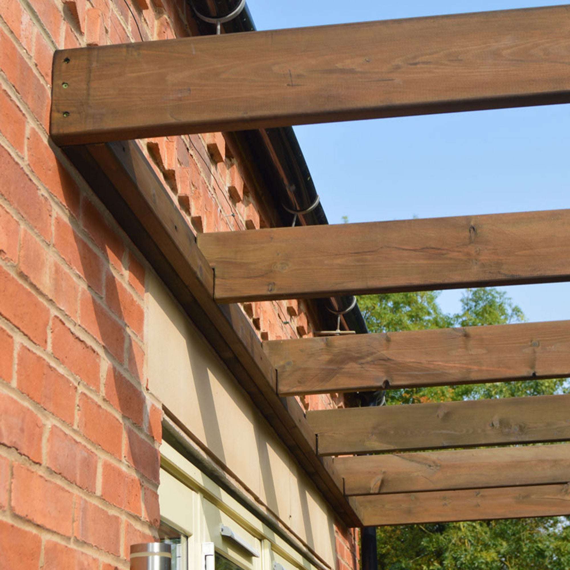 Exceptional Garden:Lean To Box Pergola
