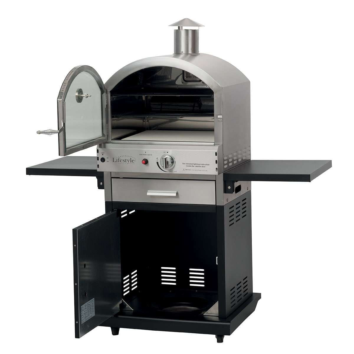 Exceptional Garden:Lifestyle Verona Deluxe Gas Pizza Oven