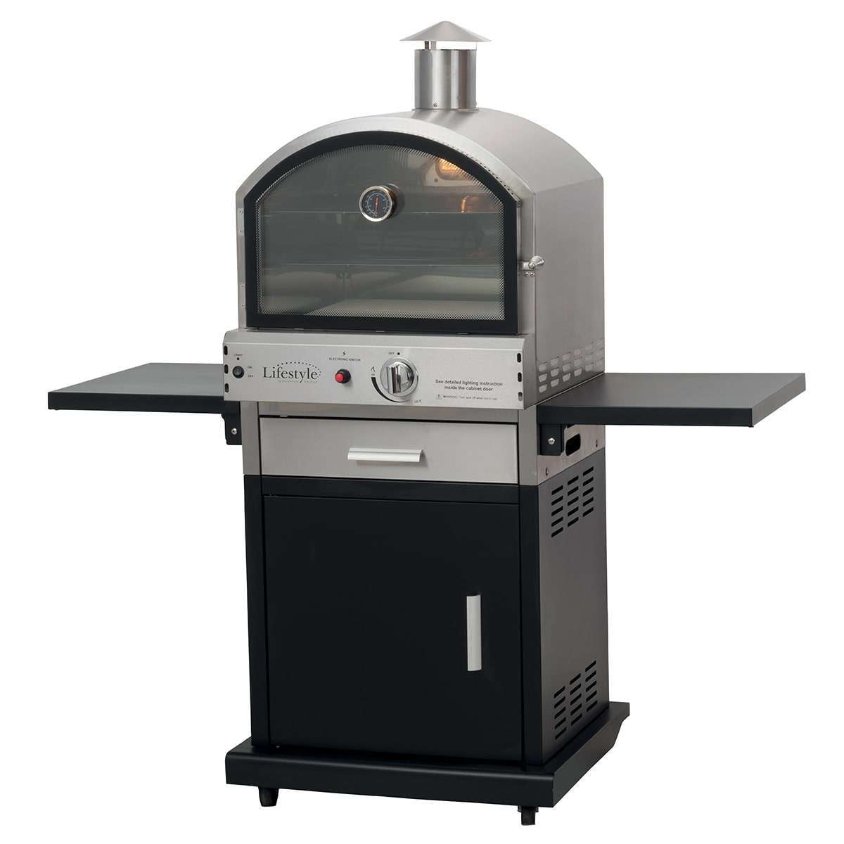 Exceptional Garden:Lifestyle Verona Deluxe Gas Pizza Oven