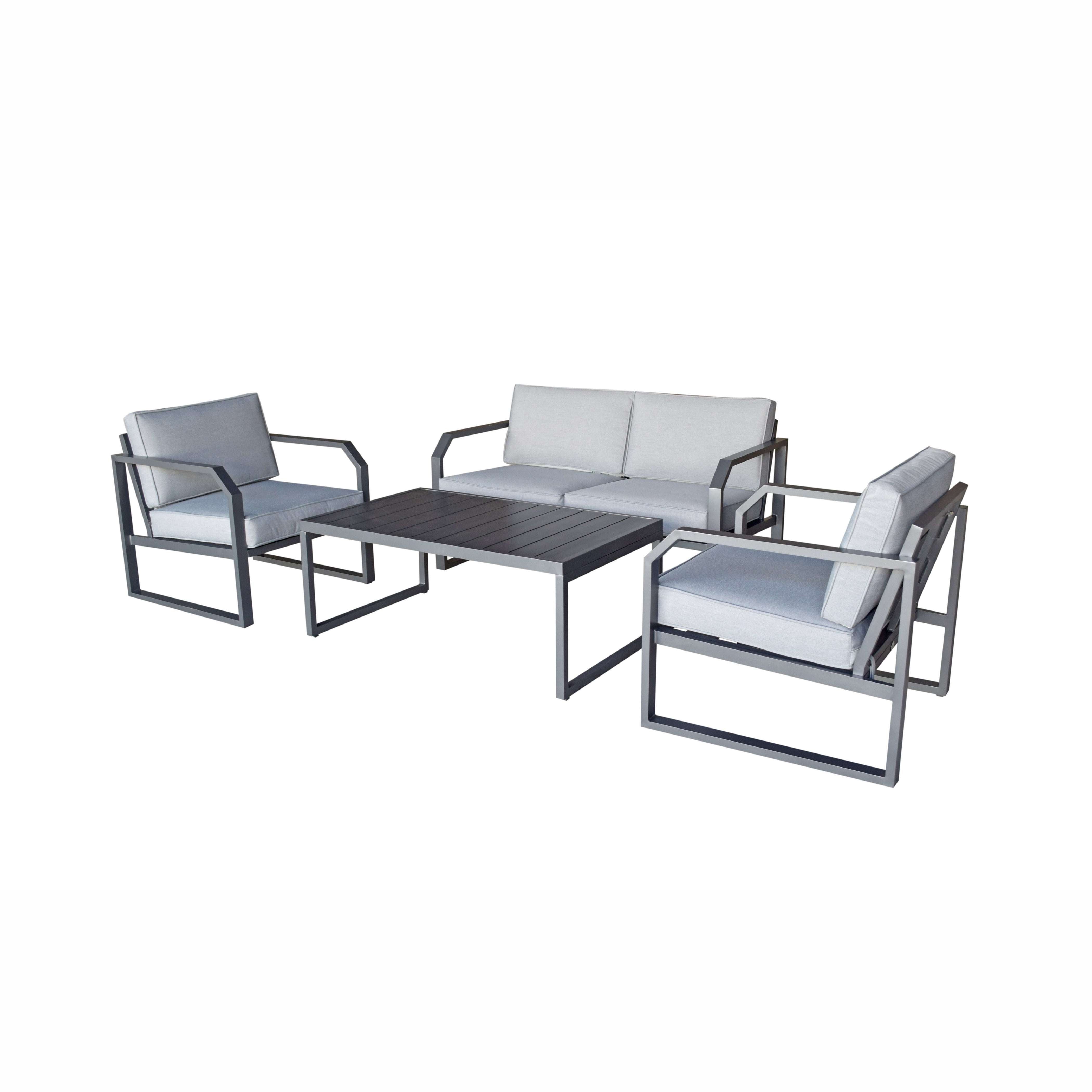 Exceptional Garden:Signature Weave Alarna ALARNA 4 Seat Sofa Set