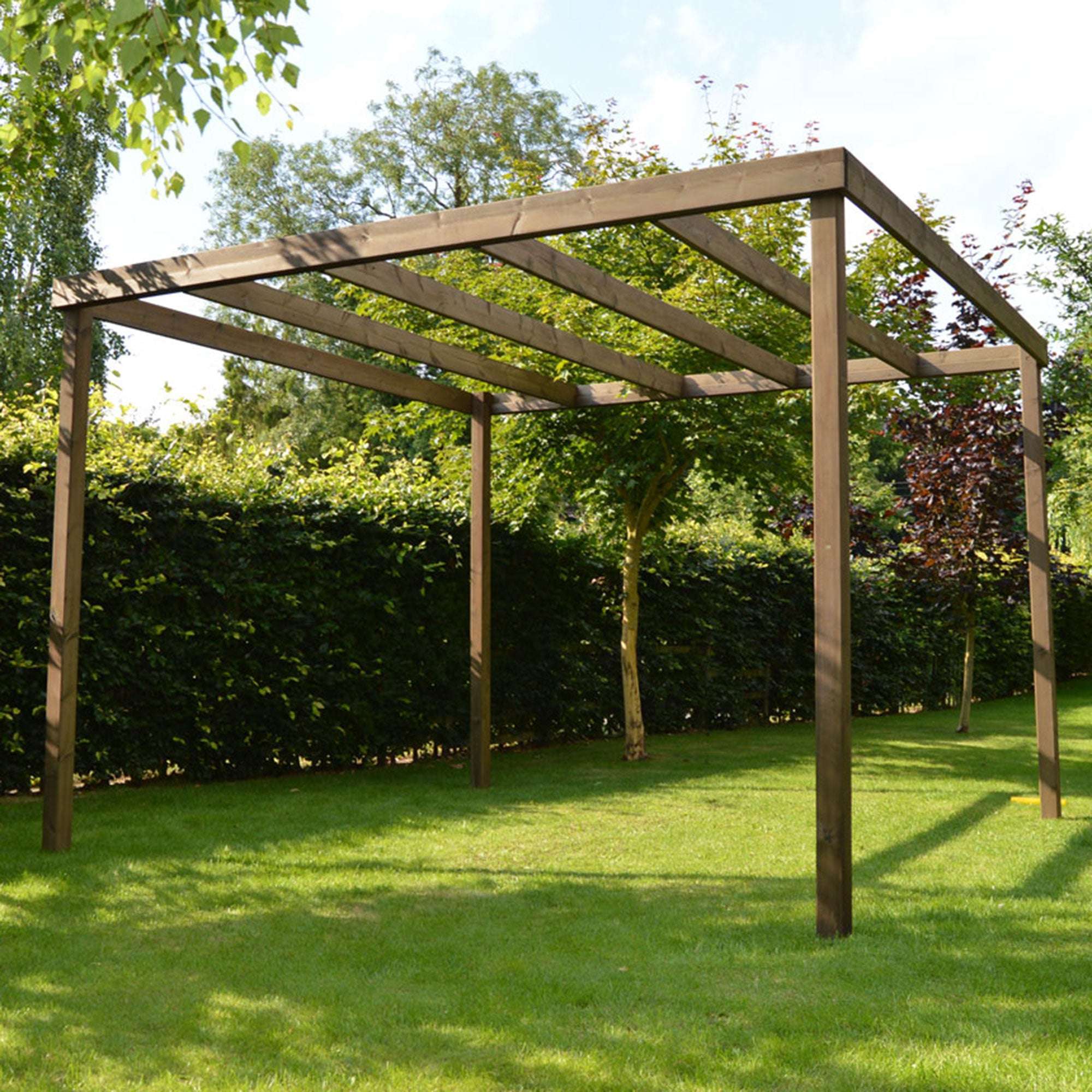 Box Pergola with Four Posts:Rutland County,Exceptional Garden