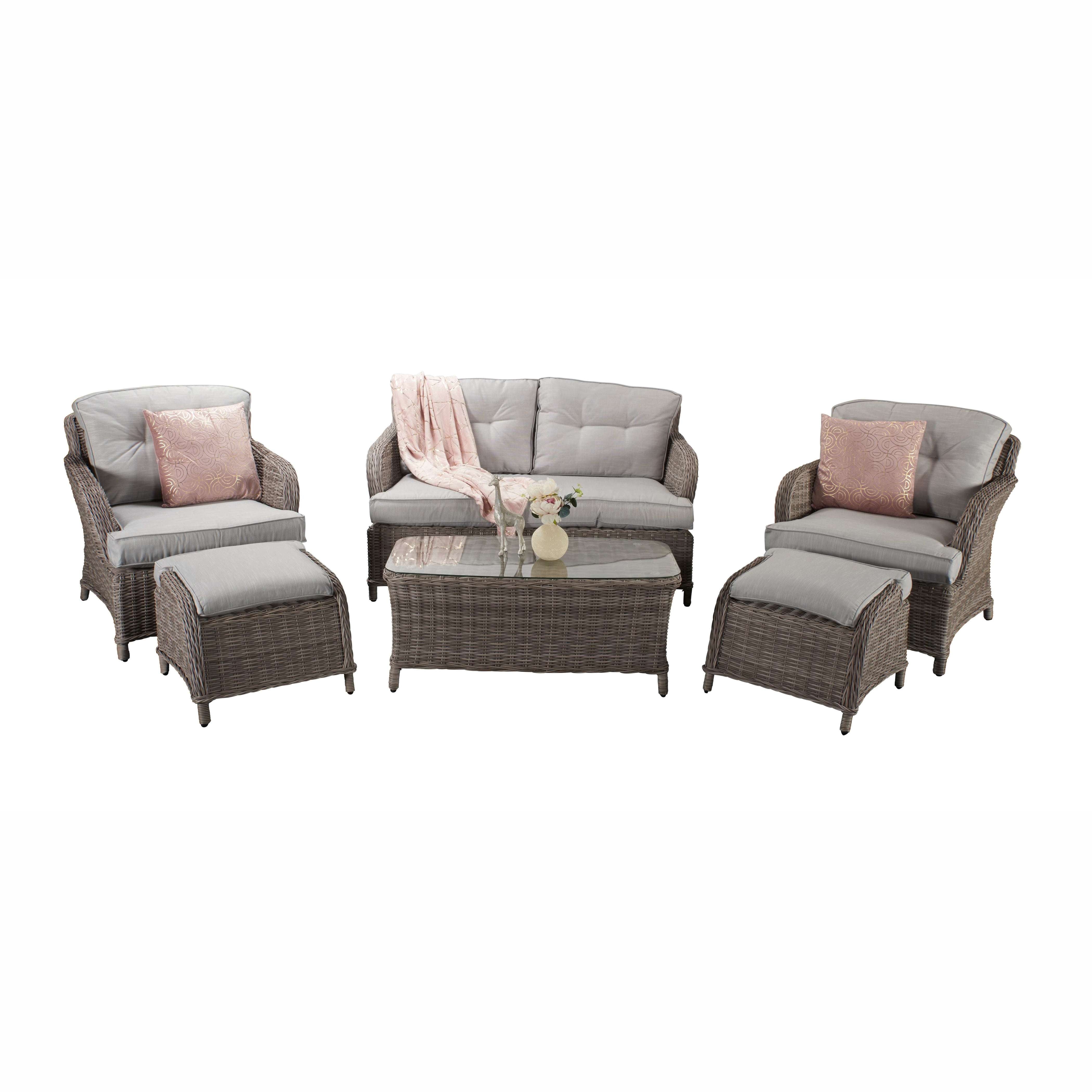 Exceptional Garden:Signature Weave Harriet Sofa Set