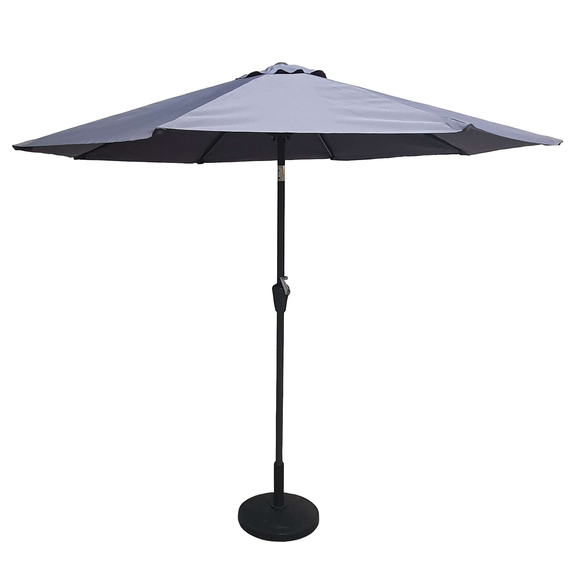 Exceptional Garden:Signature Weave 2.5m Table Parasol - Grey