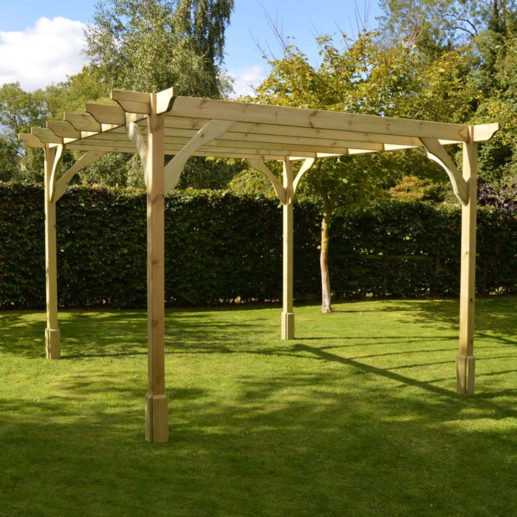 Exceptional Garden:Premium Pergola with Four Posts