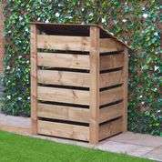 Exceptional Garden:Rutland County Burley Log Store with Shelf - 4ft