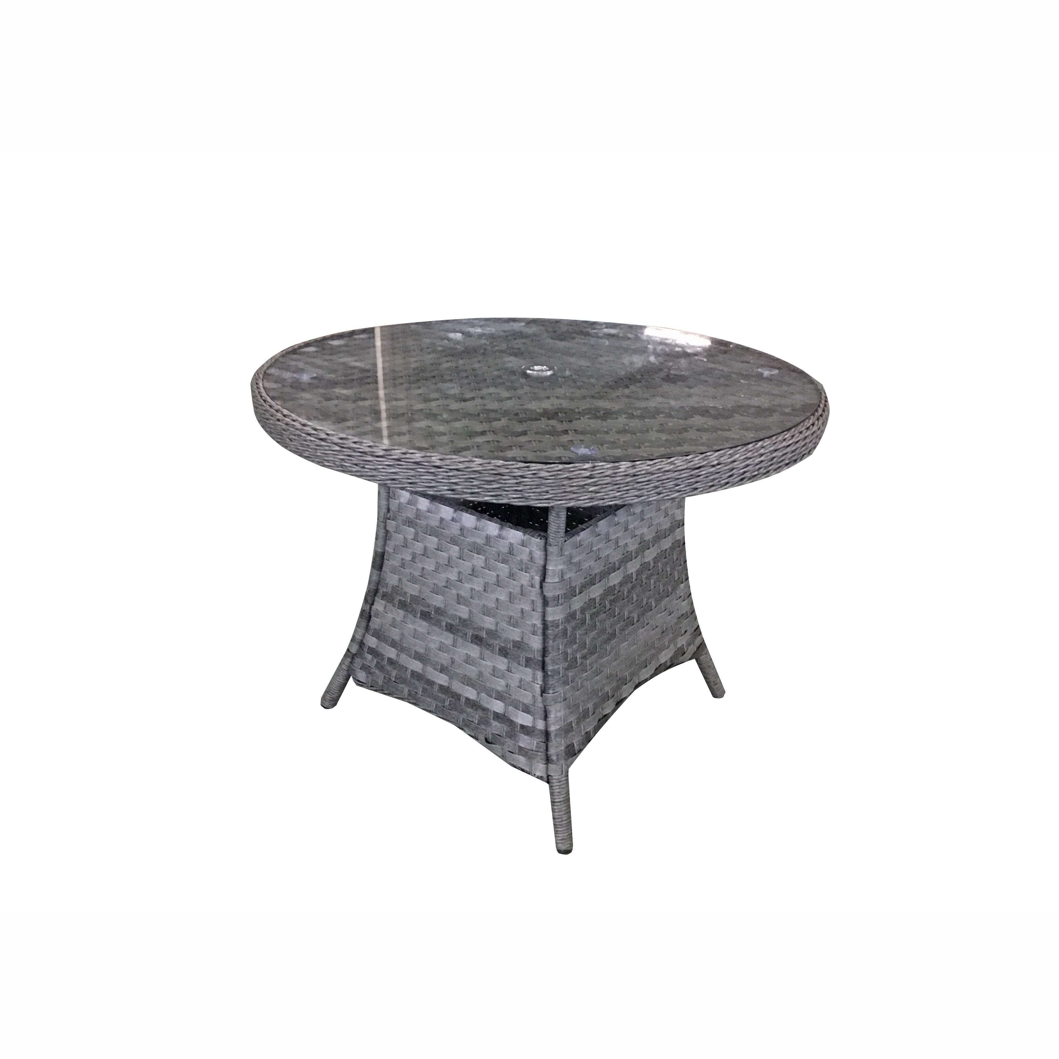 Exceptional Garden:Signature Weave Victoria Round Dining Table