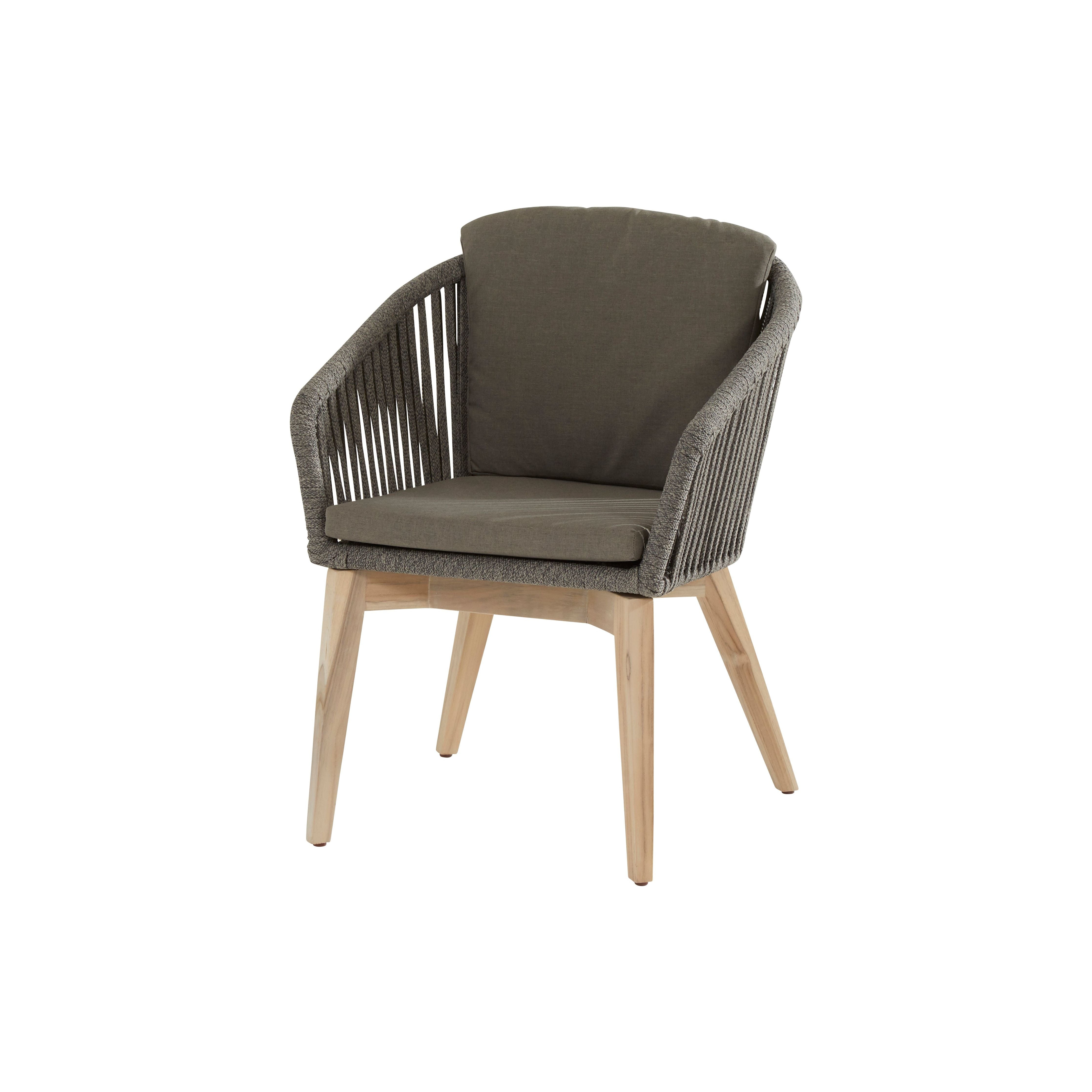 4 Seasons Outdoor Santander 4 Seat Dining with Derby Table