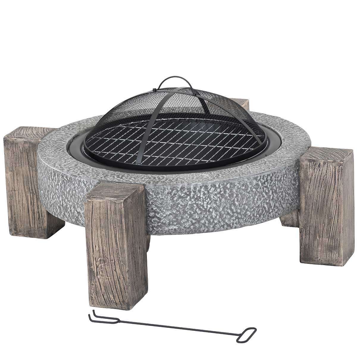 Exceptional Garden:Lifestyle Calida MGO Fire Pit