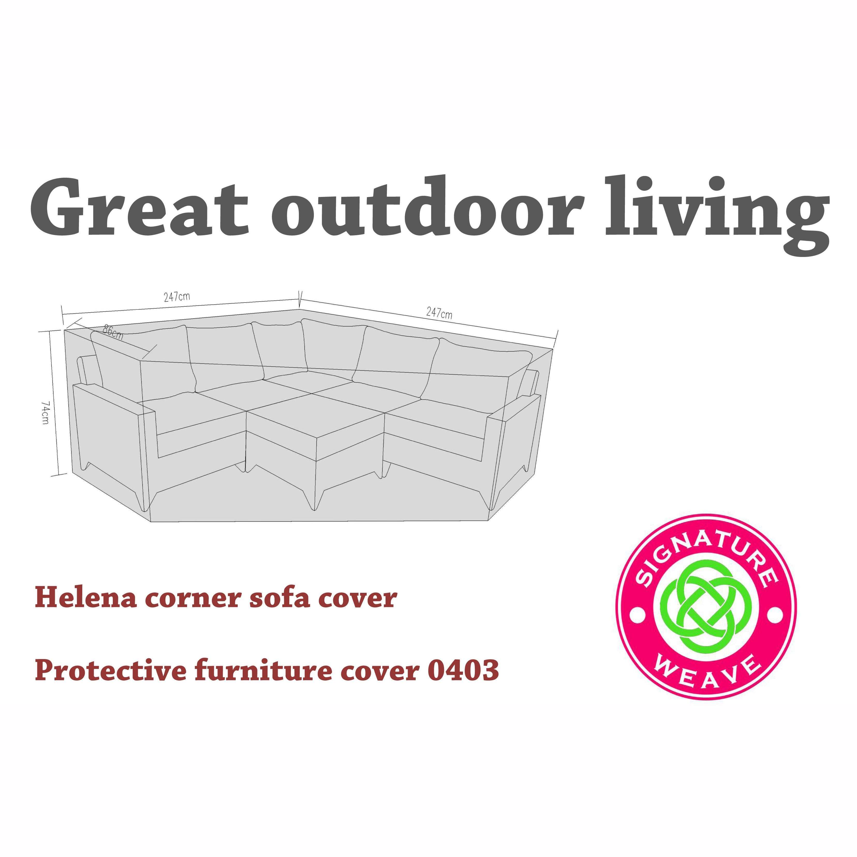 Exceptional Garden:Signature Weave Helena Furniture Cover