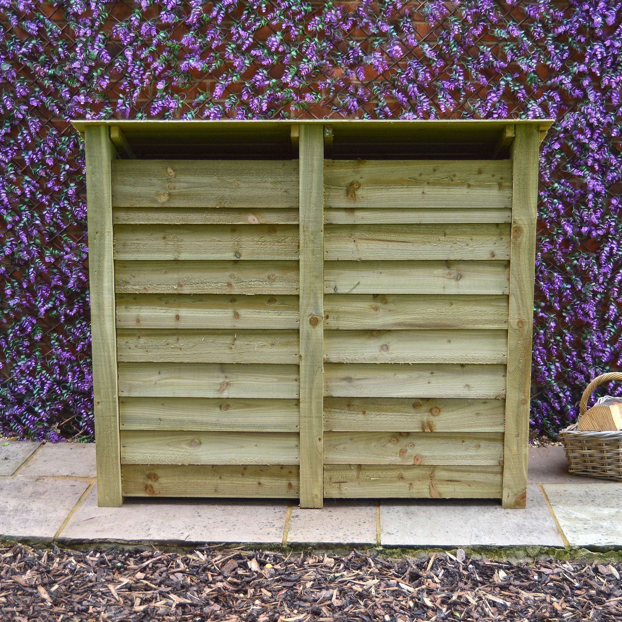 Exceptional Garden:Rutland Country Cottesmore Log Store - 4ft
