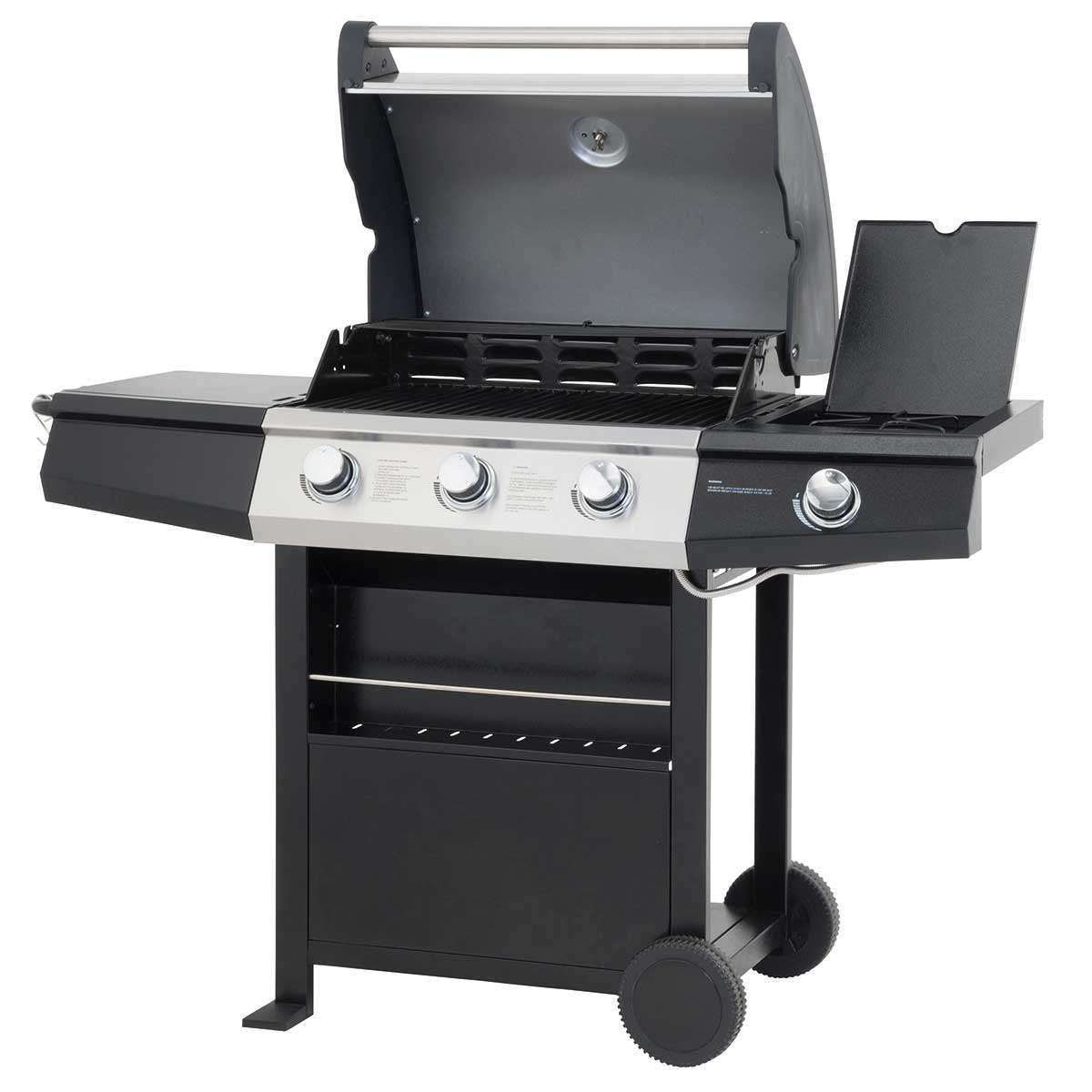 Exceptional Garden:Lifestyle St. Vincent 3+1 Gas Barbeque Grill