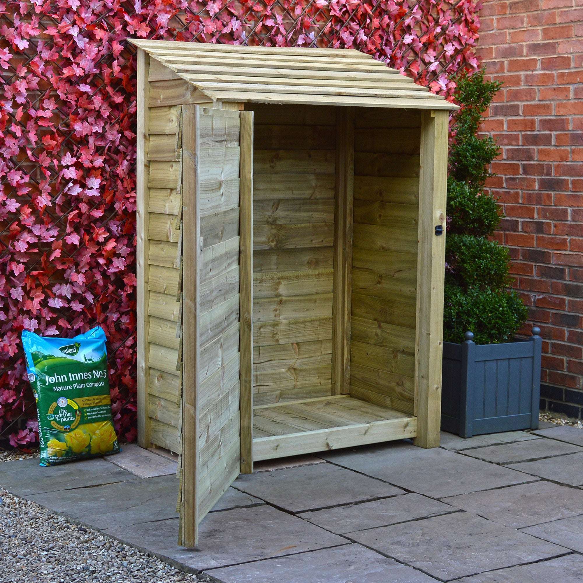 Exceptional Garden:Rutland Country Greetham Log Store  - 6ft