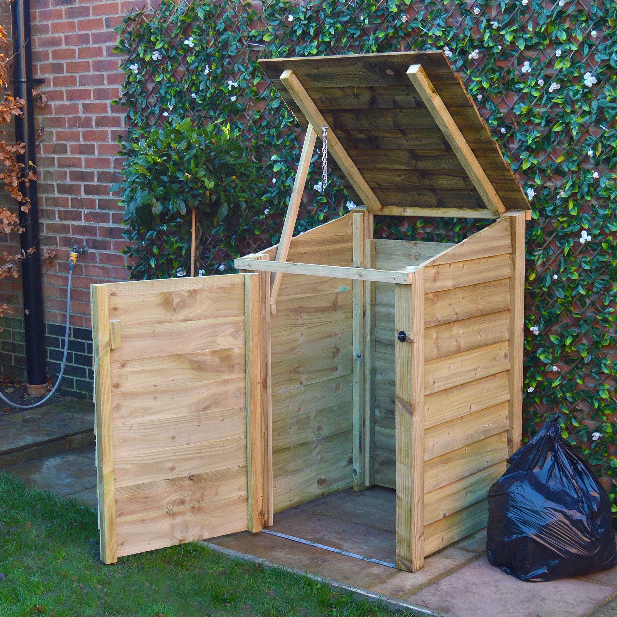 Exceptional Garden:Rutland Country Morcott Single Recycling Storage Unit