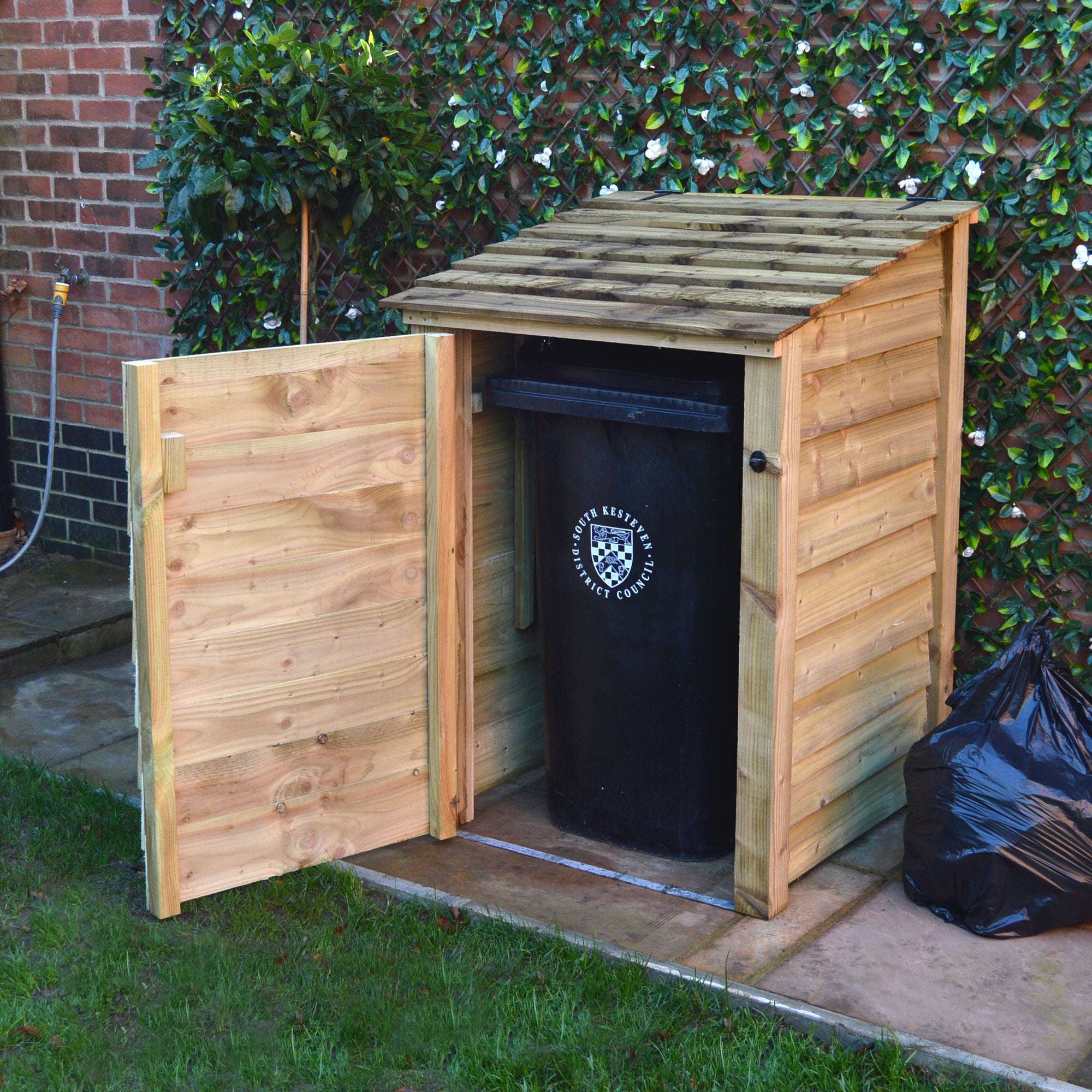 Exceptional Garden:Rutland Country Morcott Single Recycling Storage Unit