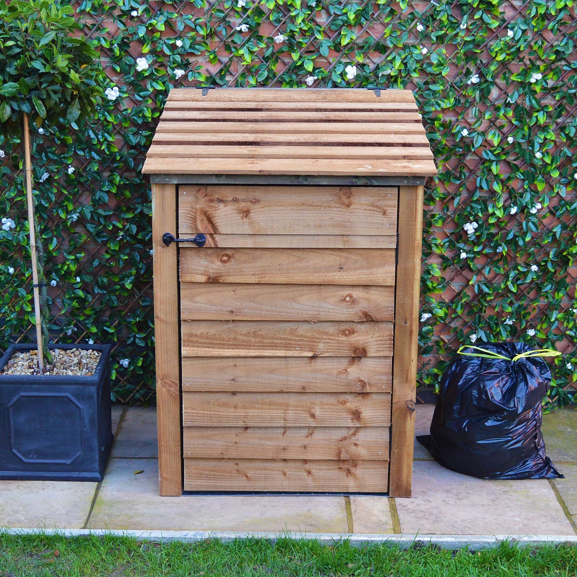 Exceptional Garden:Rutland Country Morcott Single Recycling Storage Unit