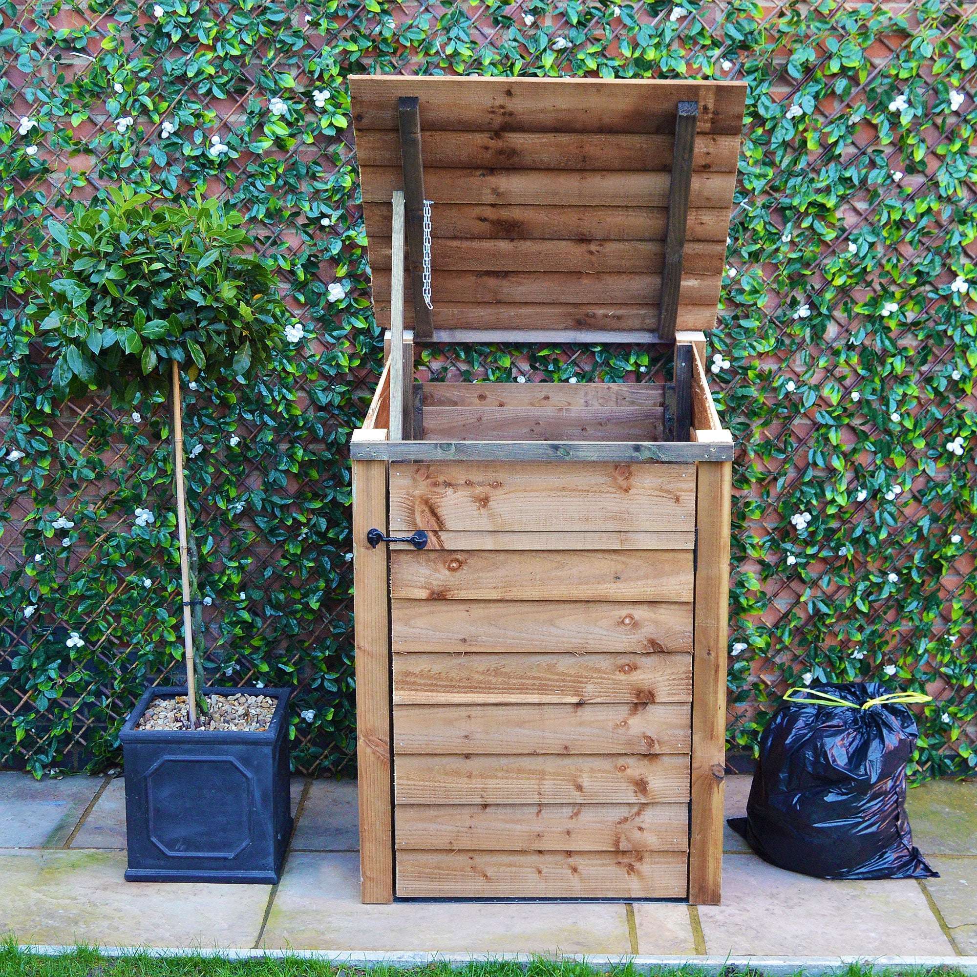 Exceptional Garden:Rutland Country Morcott Single Recycling Storage Unit
