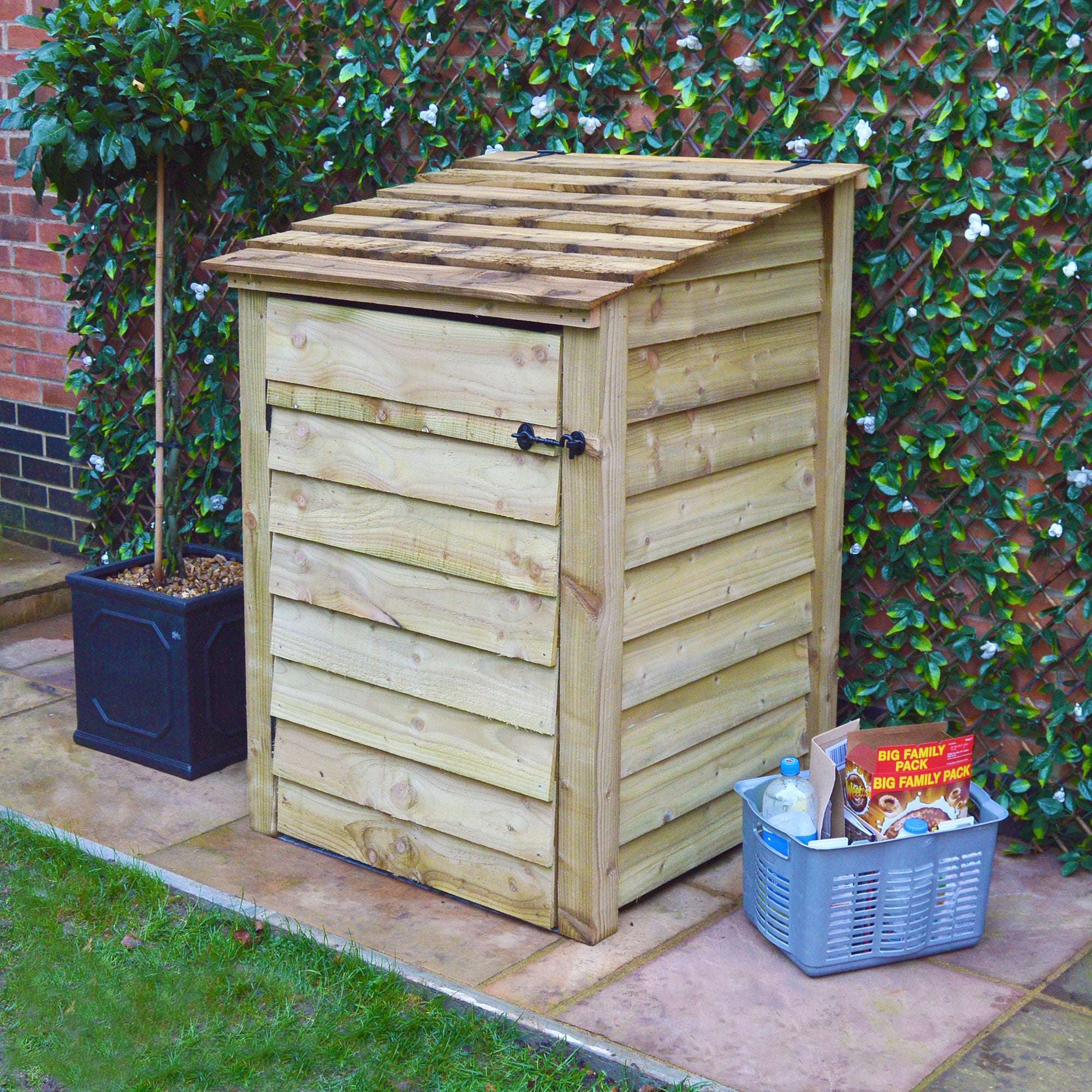 Exceptional Garden:Rutland Country Morcott Single Recycling Storage Unit