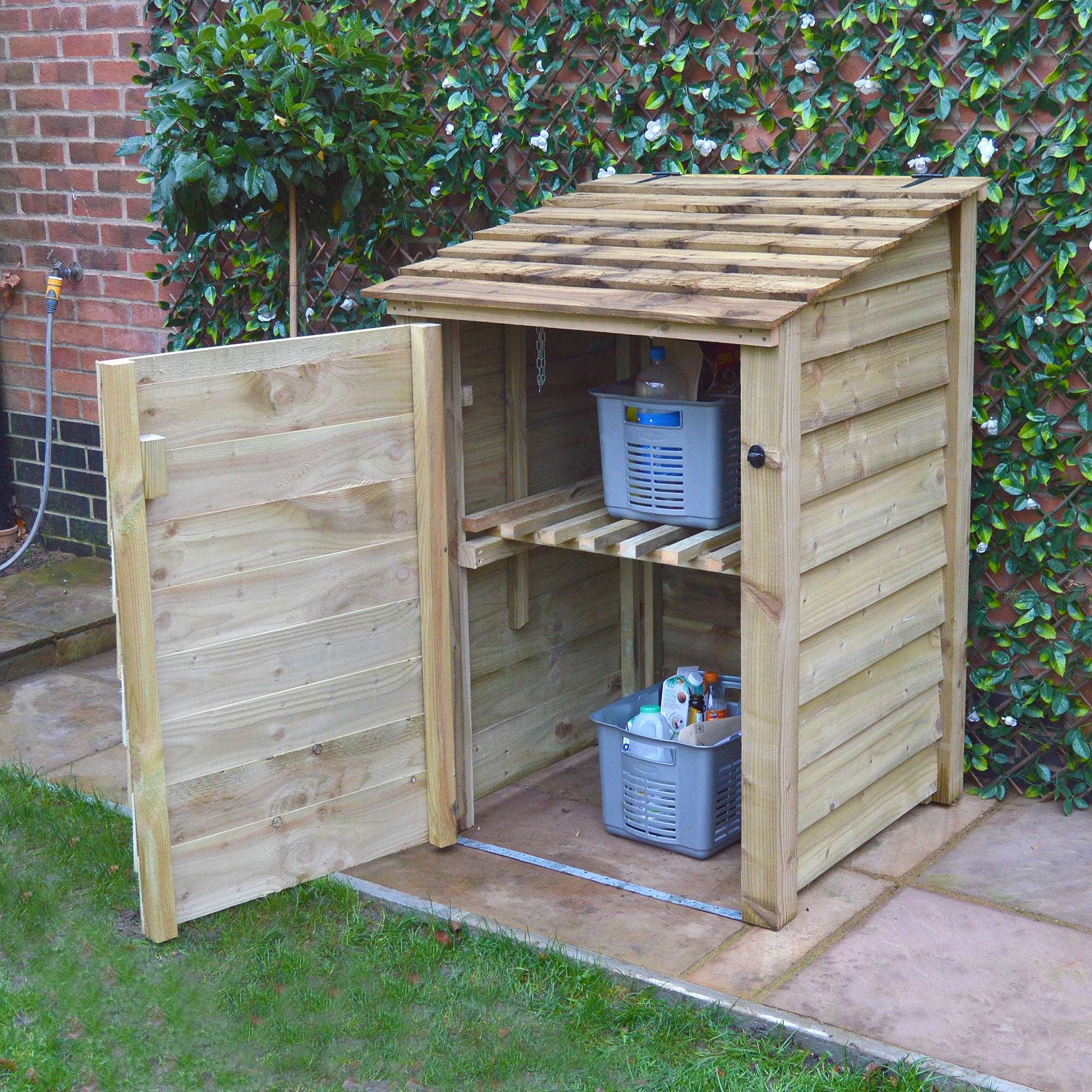 Exceptional Garden:Rutland Country Morcott Single Recycling Storage Unit