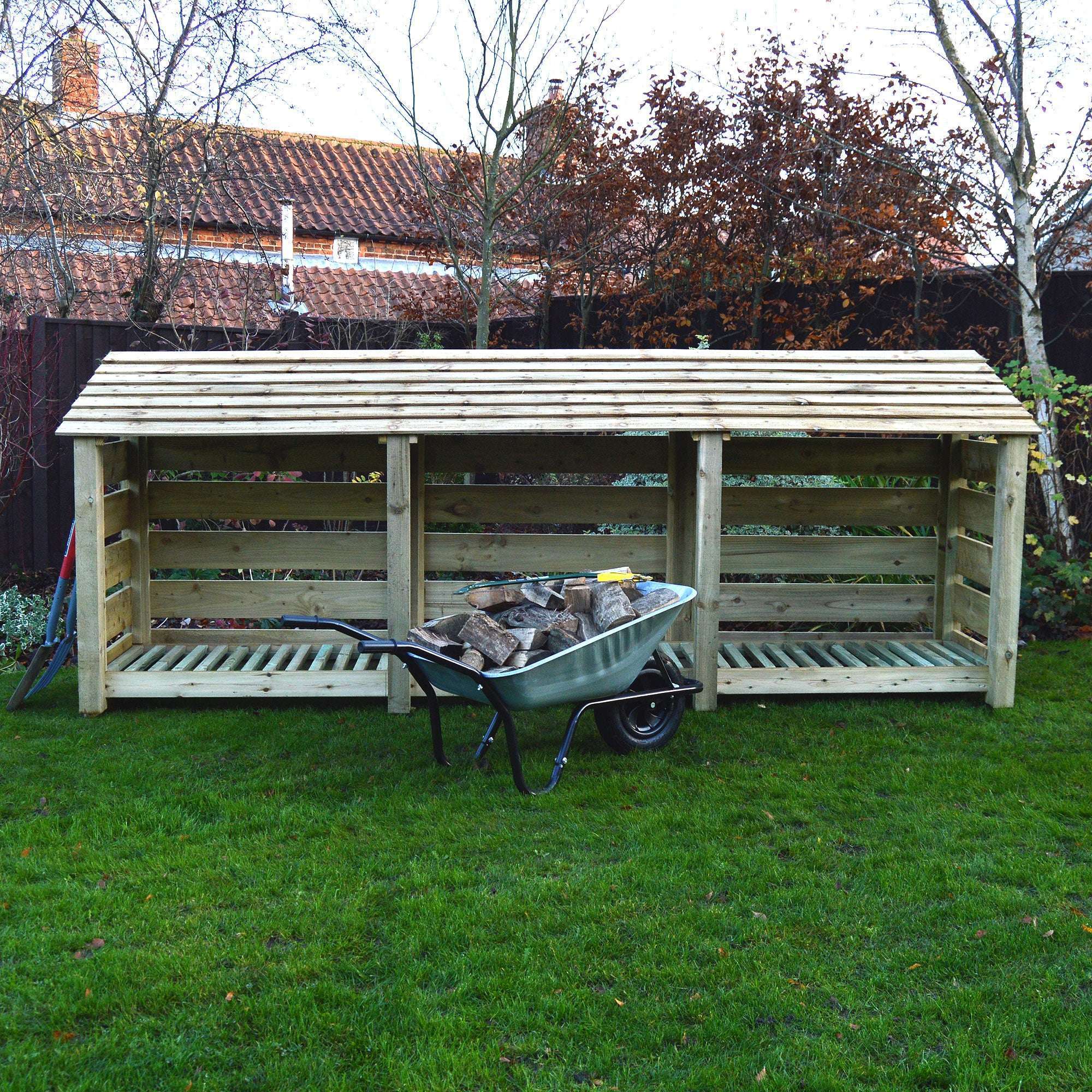 Exceptional Garden:Rutland County Empingham Log Store - 4ft