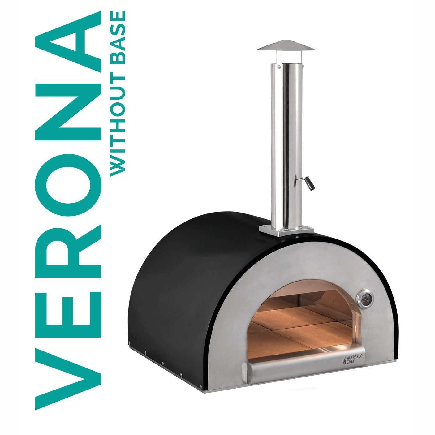 Exceptional Garden:Alfresco Chef Verona Wood Fired Outdoor Pizza Oven