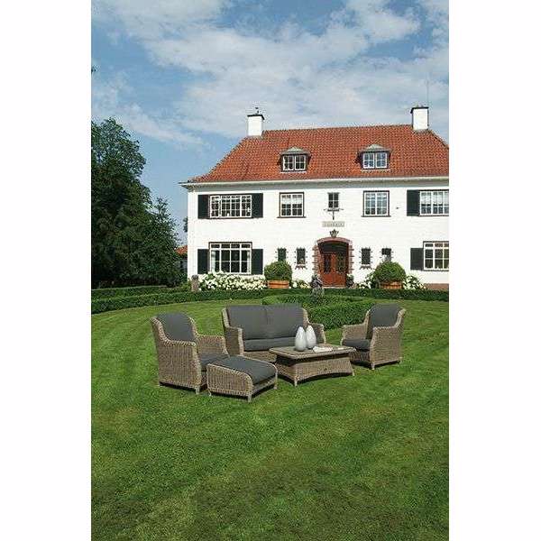 Exceptional Garden:4 Seasons Outdoor Brighton Lounge Set with Brighton Coffee Table