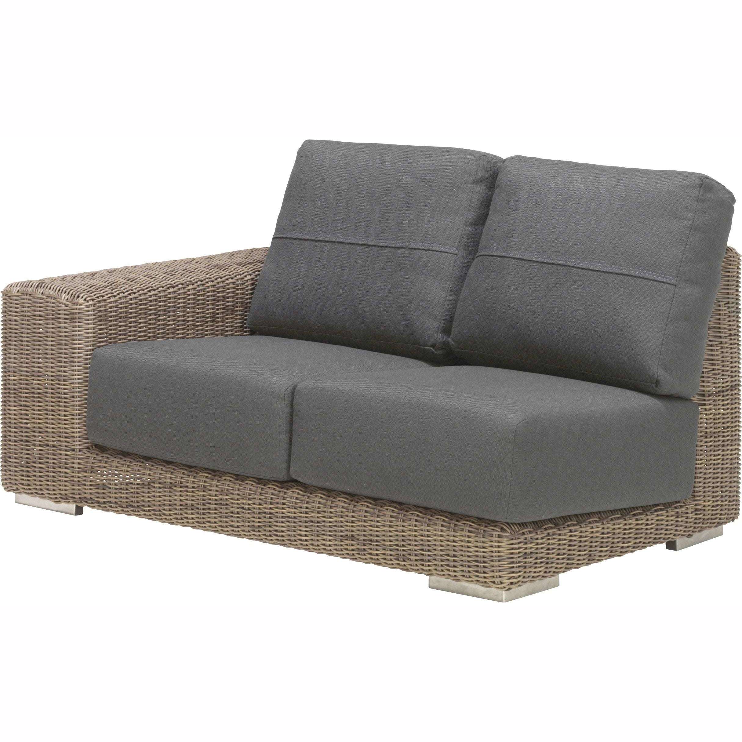 Exceptional Garden:4 Seasons Outdoor Kingston Corner Lounge Set and Kingston Coffee Table with Glass Top