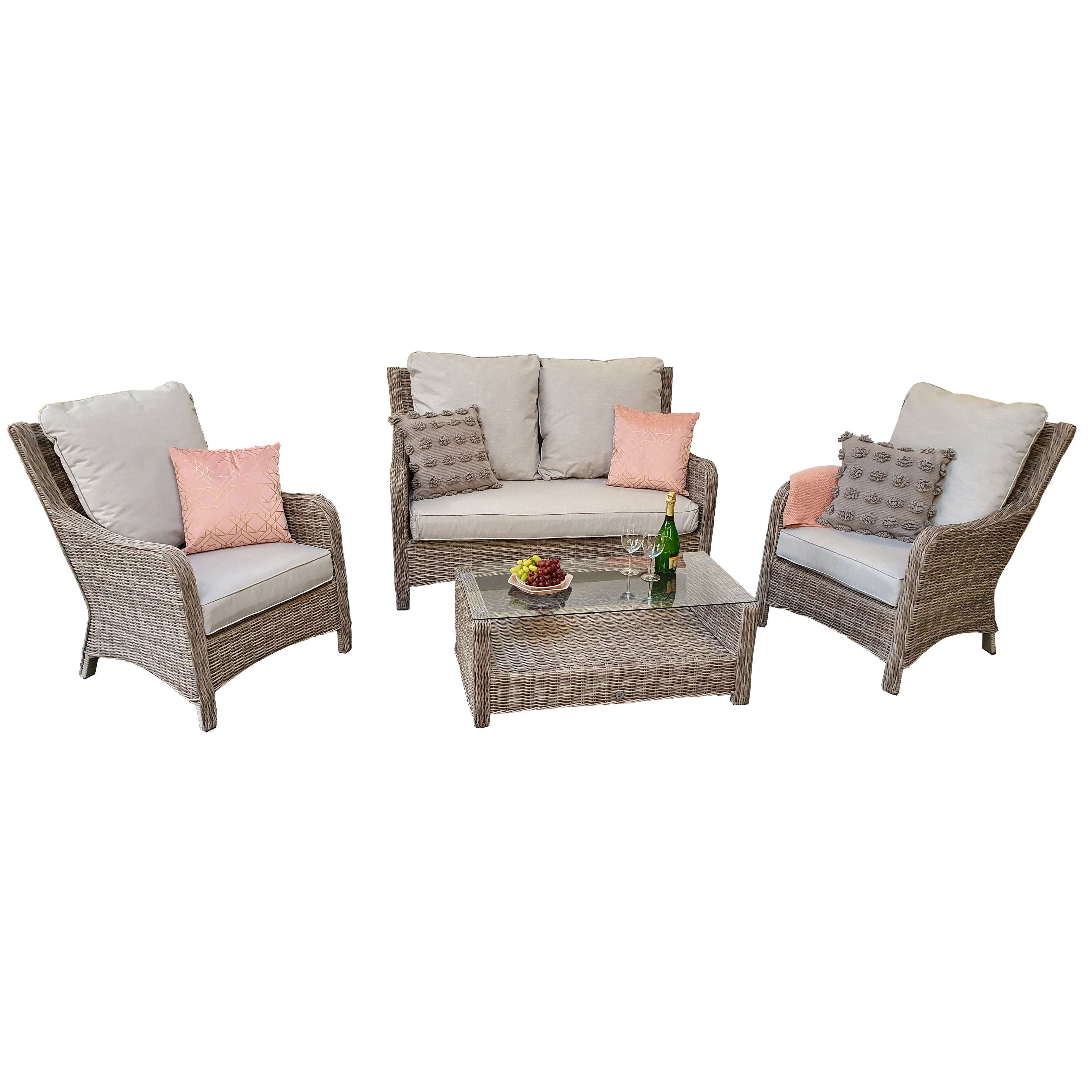 Exceptional Garden:Signature Weave Alexandra 2-Seater Sofa Set