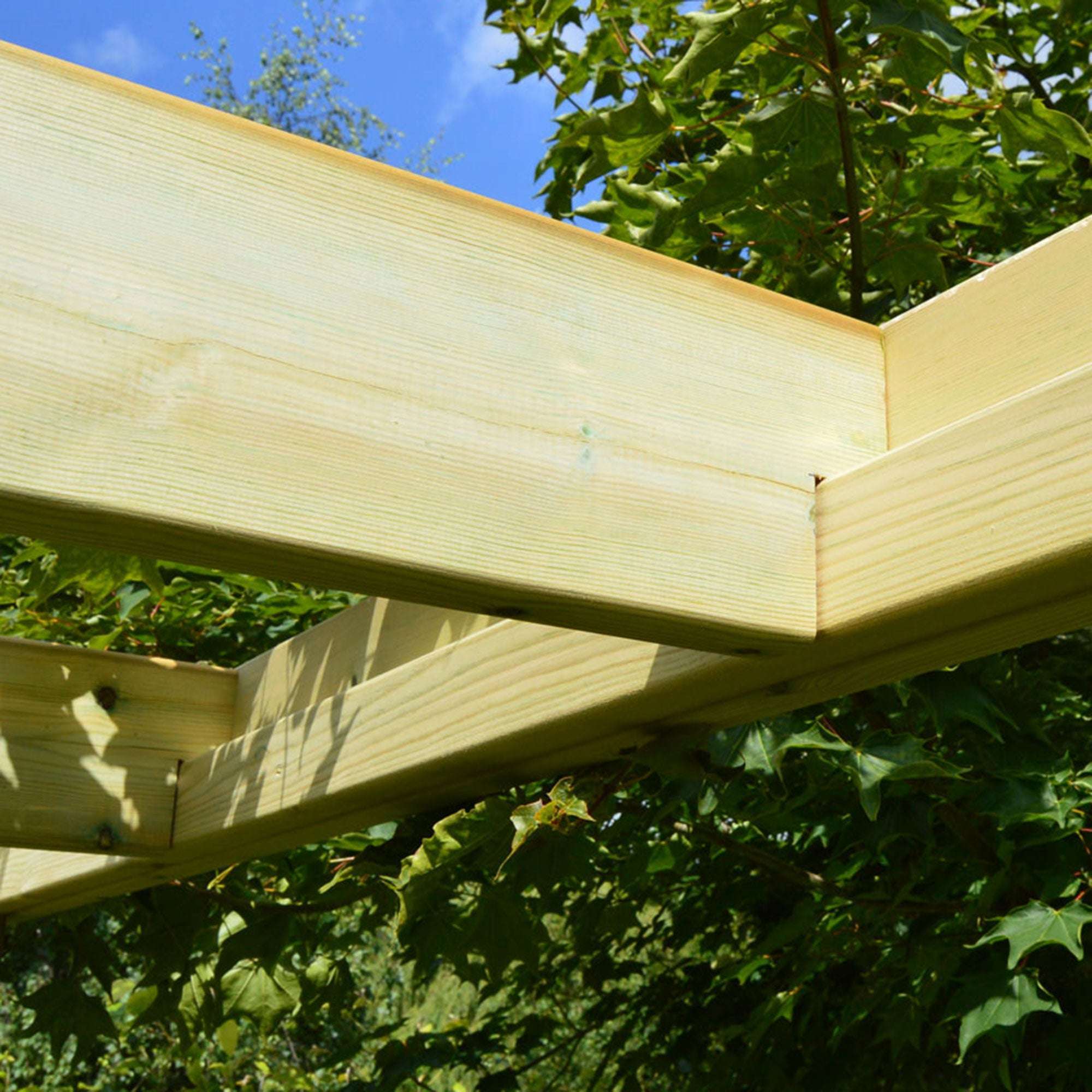 Exceptional Garden:Box Pergola with Four Posts