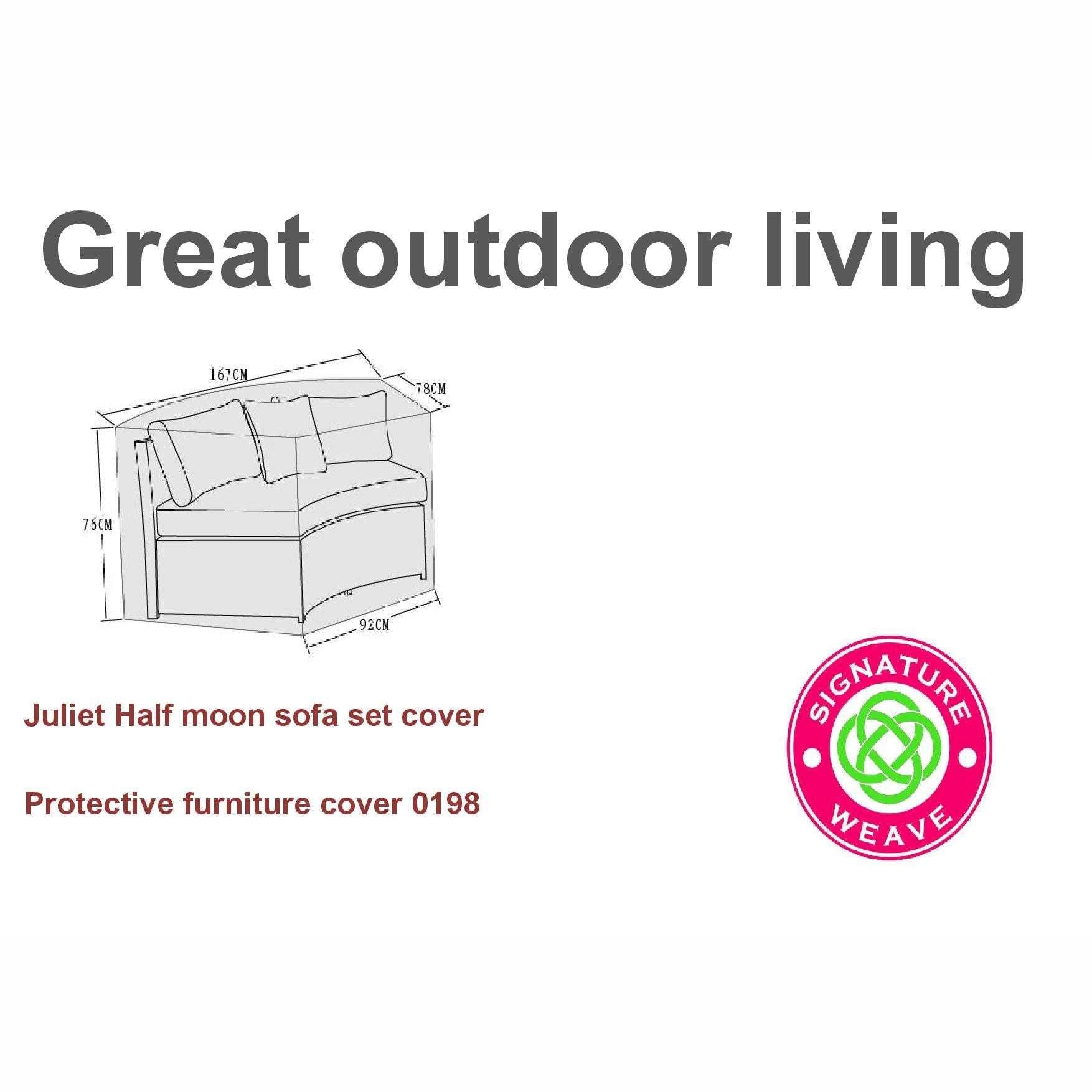 Exceptional Garden:Signature Weave Juliet Furniture Cover