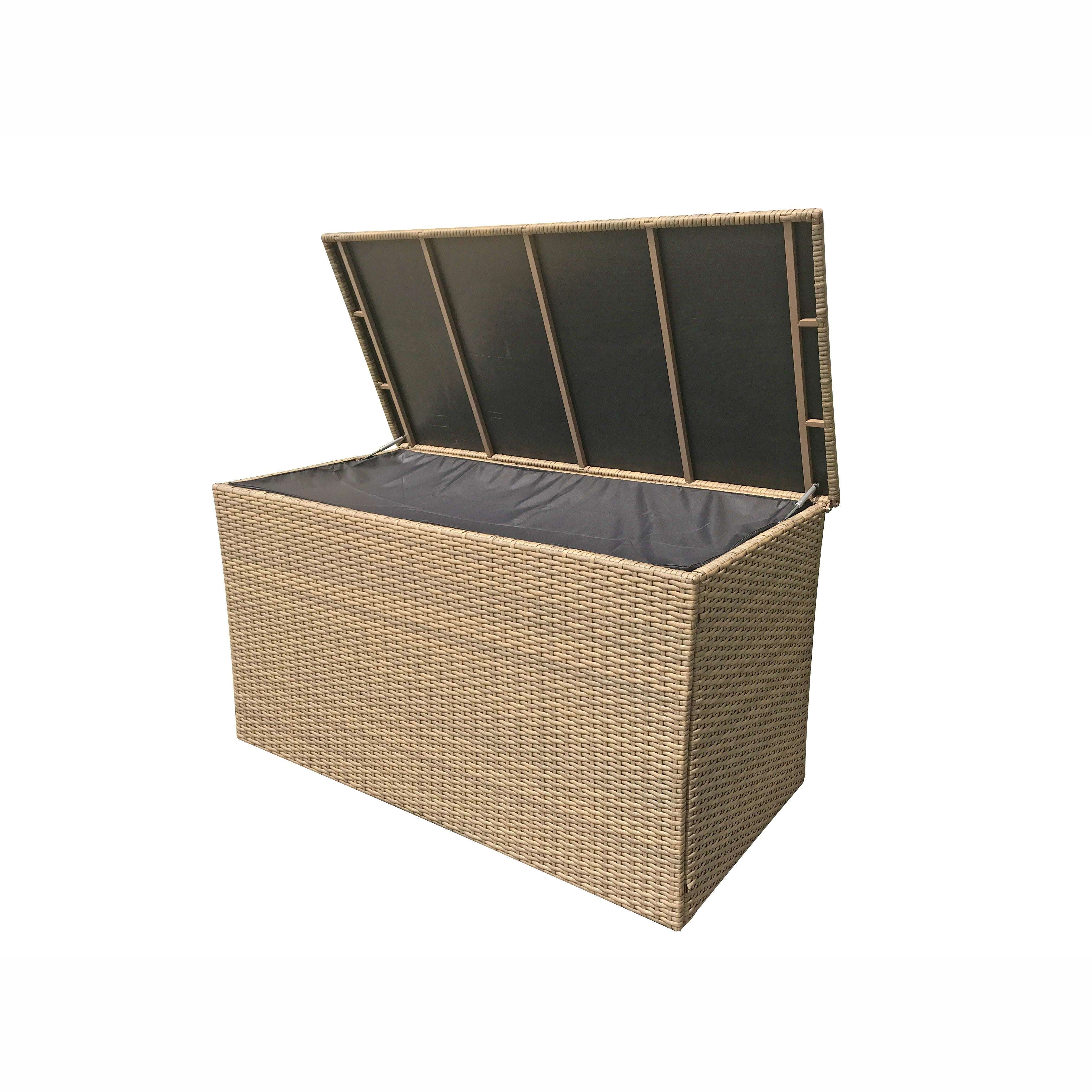 Exceptional Garden:Signature Weave Cushion Box - Large Sarah Nature Weave