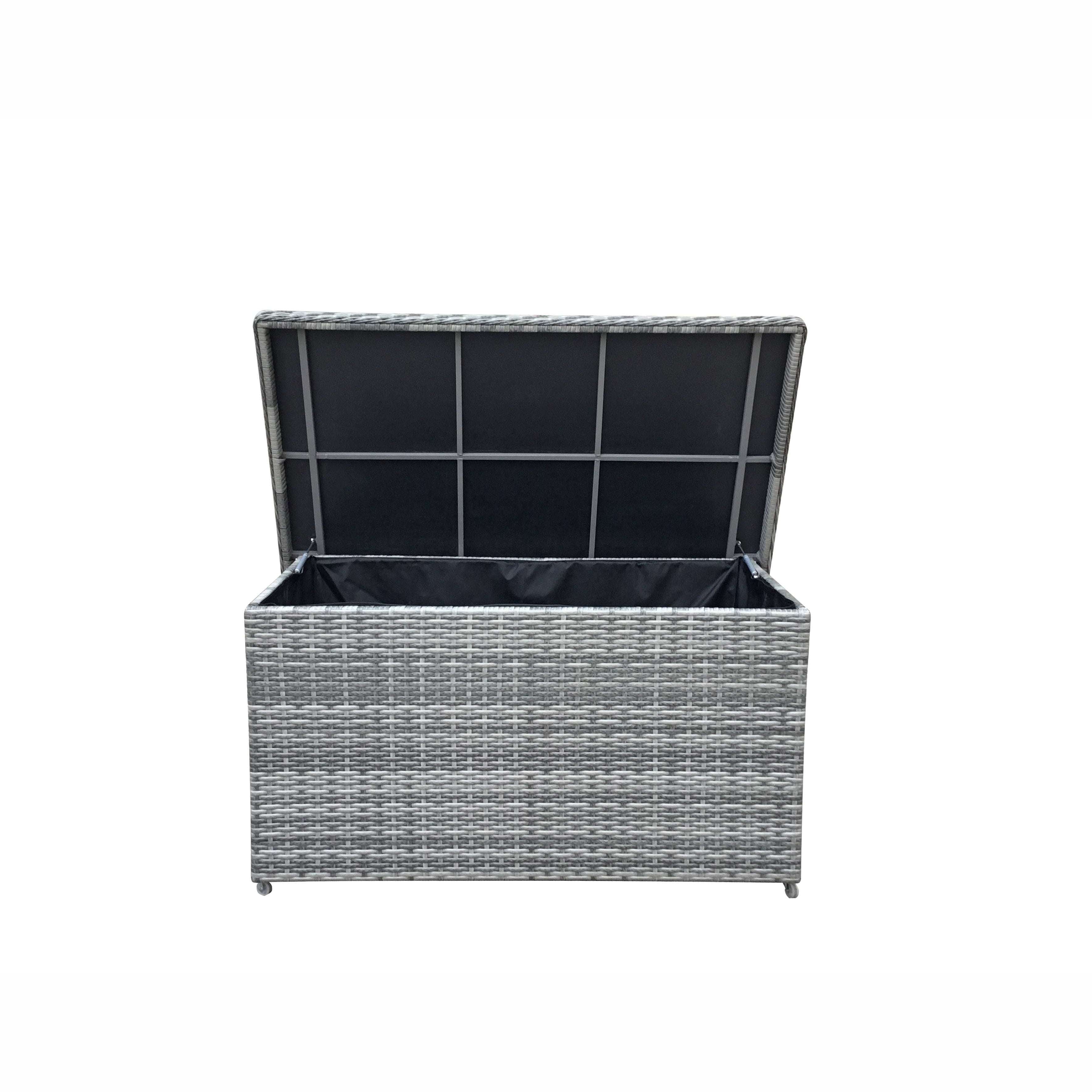 Exceptional Garden:Signature Weave Cushion Box - Large Sarah Grey Weave