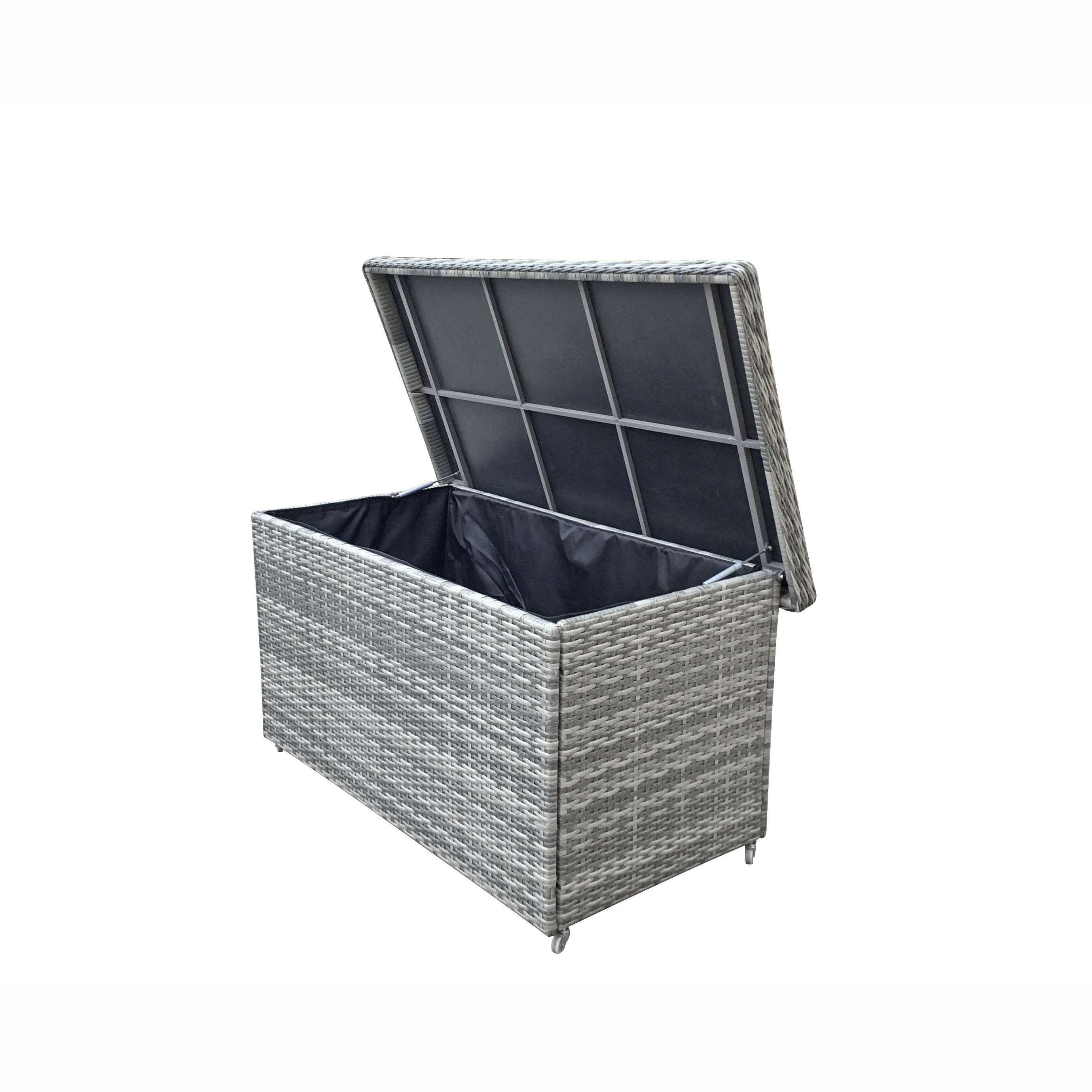 Exceptional Garden:Signature Weave Cushion Box - Large Sarah Grey Weave