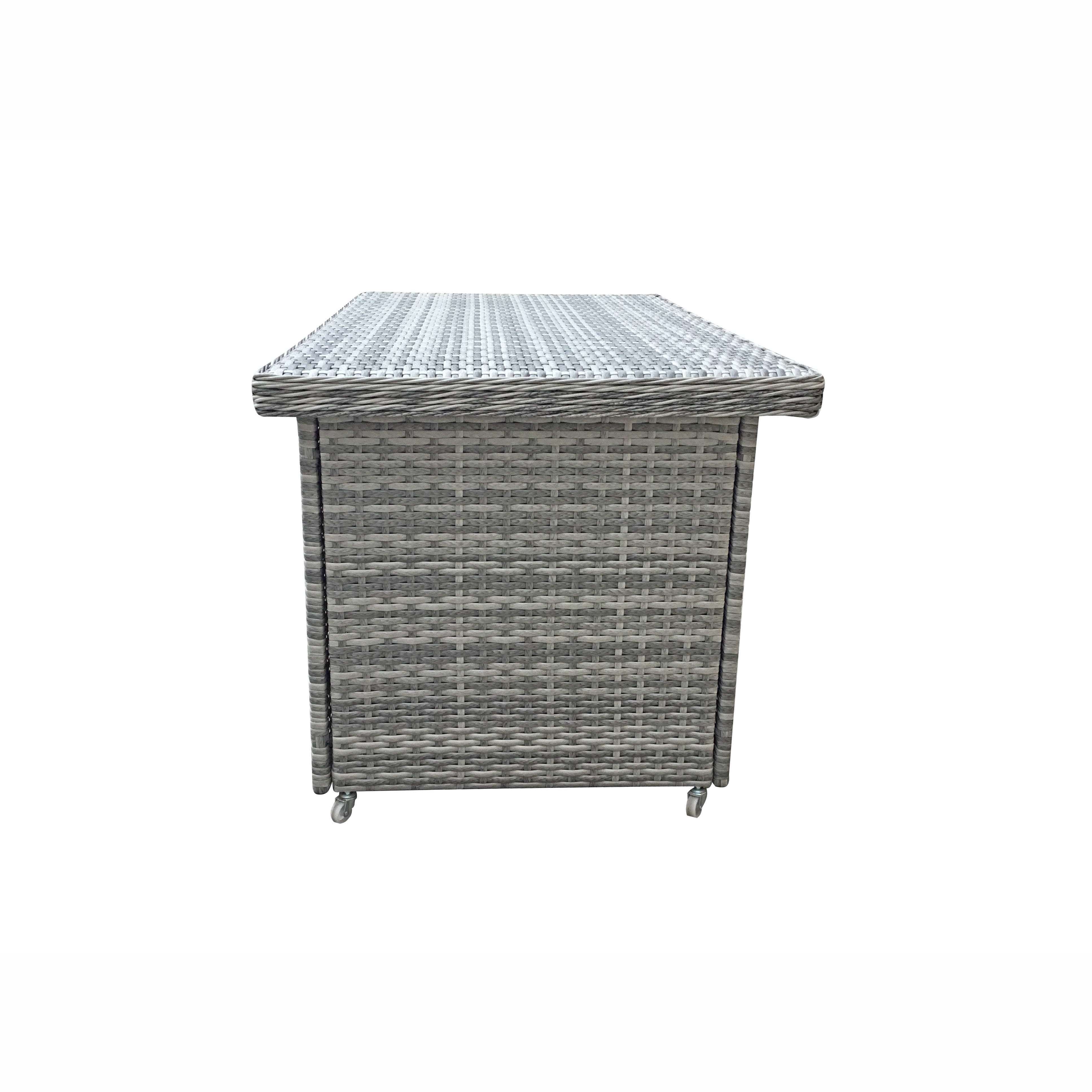 Exceptional Garden:Signature Weave Cushion Box - Large Sarah Grey Weave