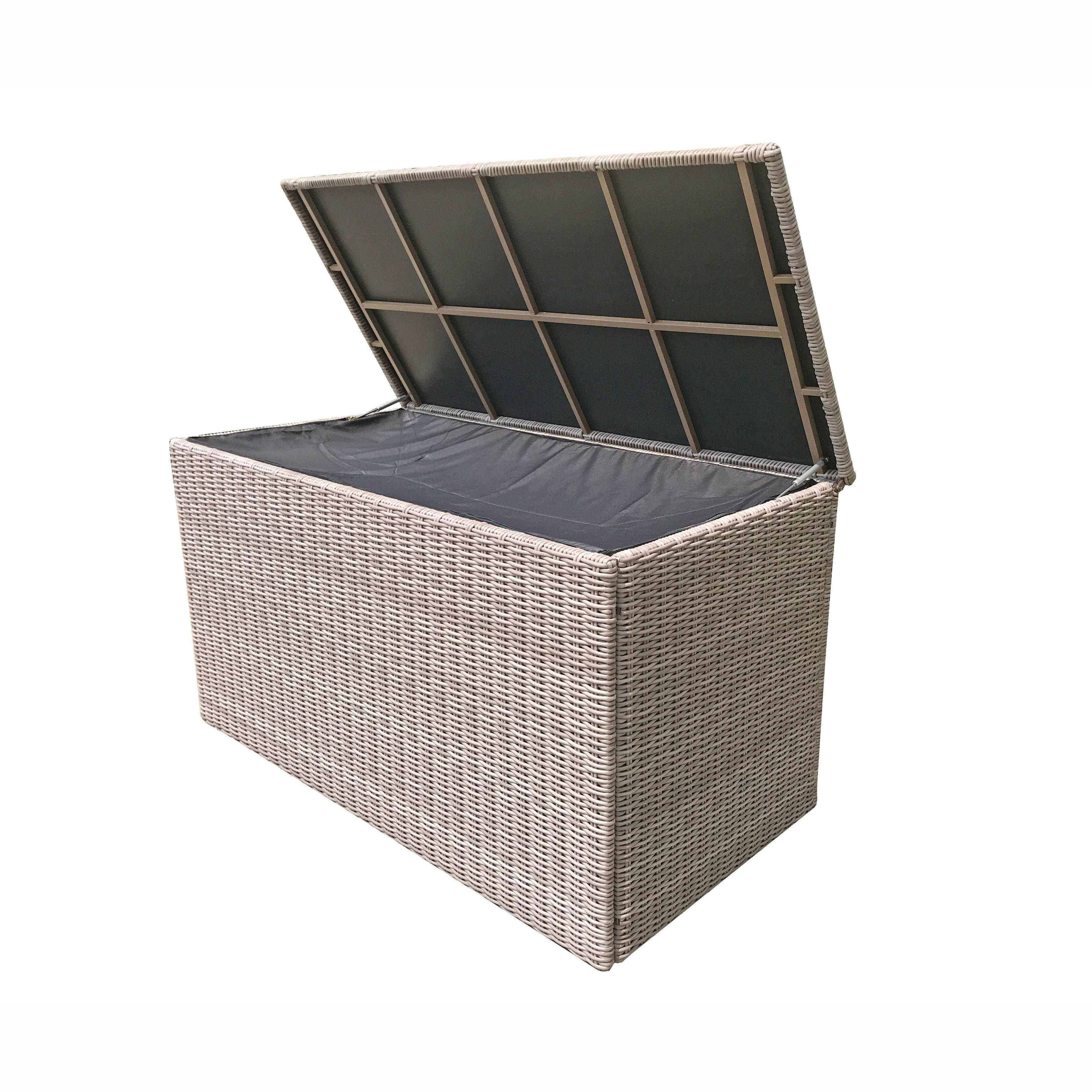 Exceptional Garden:Signature Weave Cushion Box - Large Alexandra Grey Weave