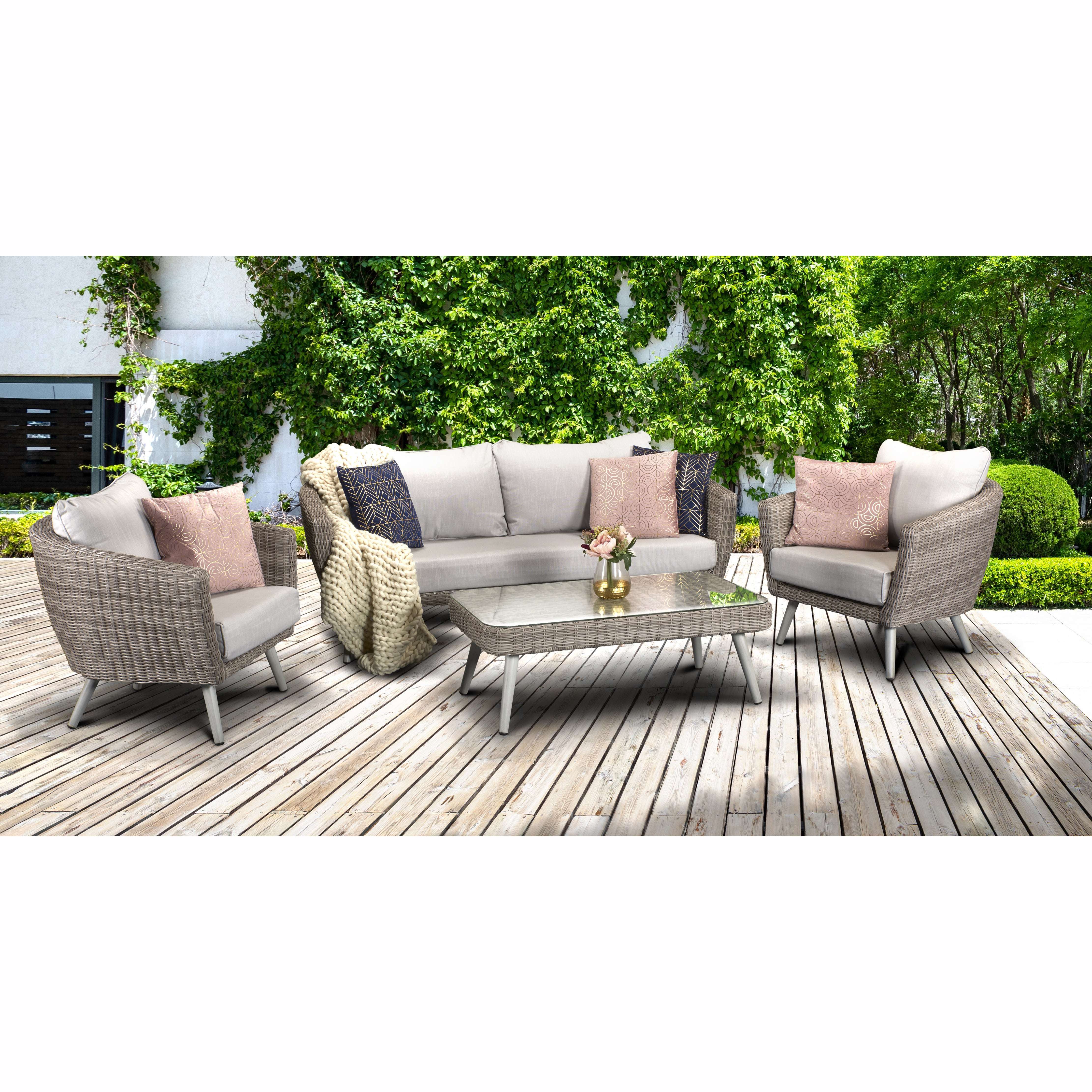 Exceptional Garden:Signature Weave Danielle 5-Seater Sofa Set