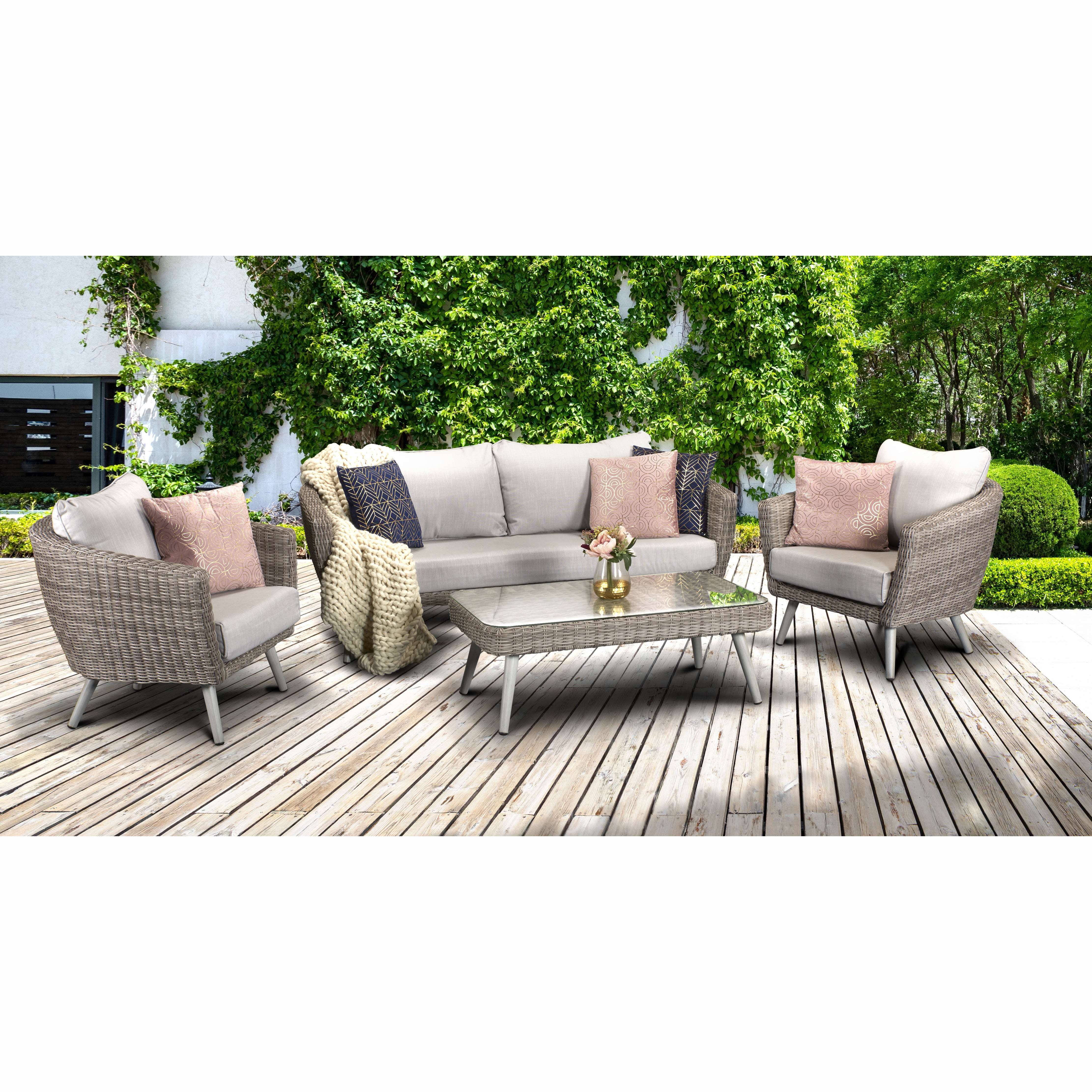 Exceptional Garden:Signature Weave Danielle 5-Seater Sofa Set