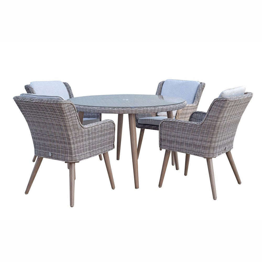 Exceptional Garden:Signature Weave Danielle 4-Seater Dining Set
