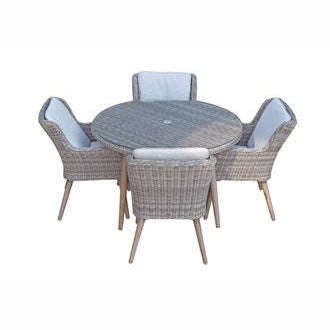Exceptional Garden:Signature Weave Danielle 4-Seater Dining Set