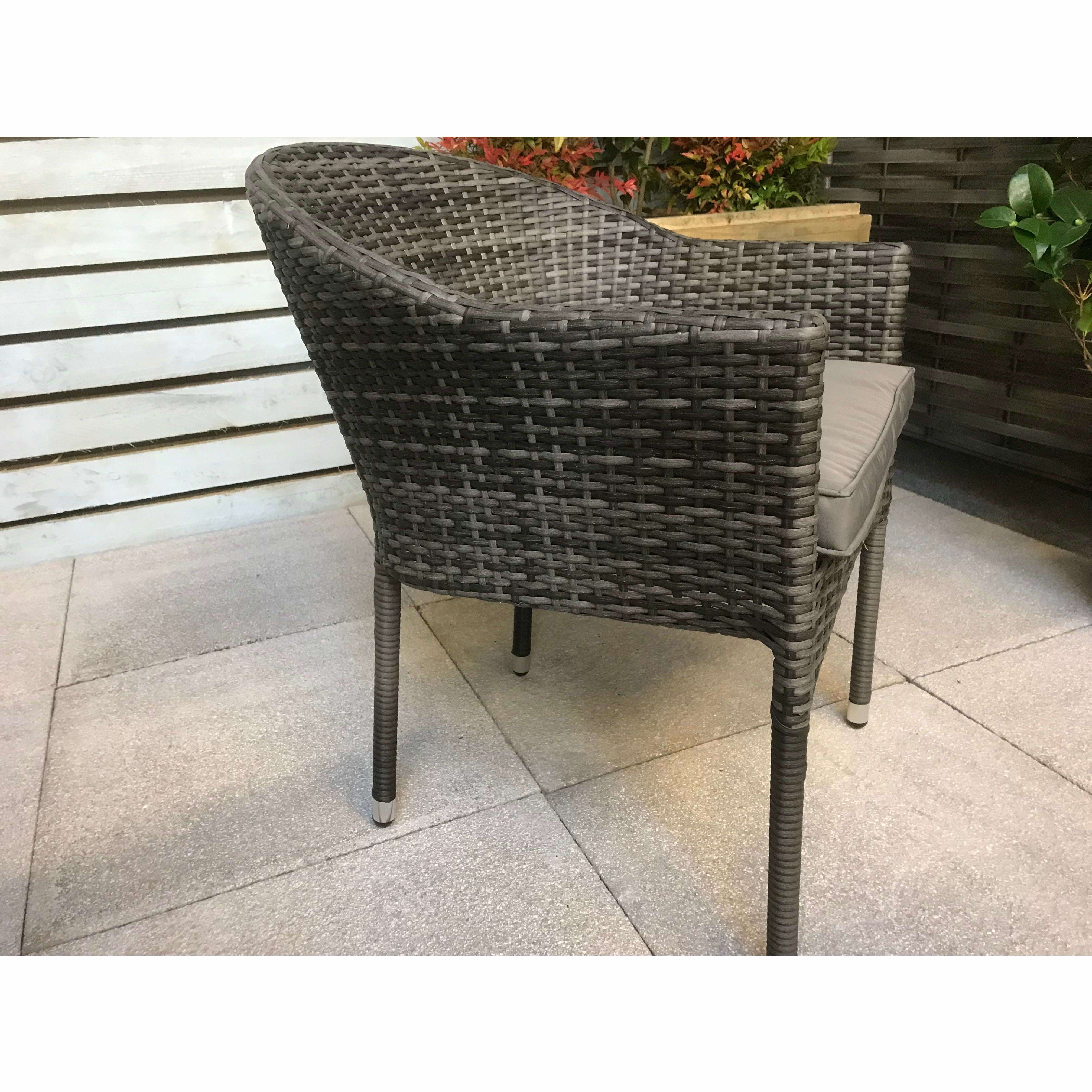 Exceptional Garden:Signature Weave Emily Stacking Chairs