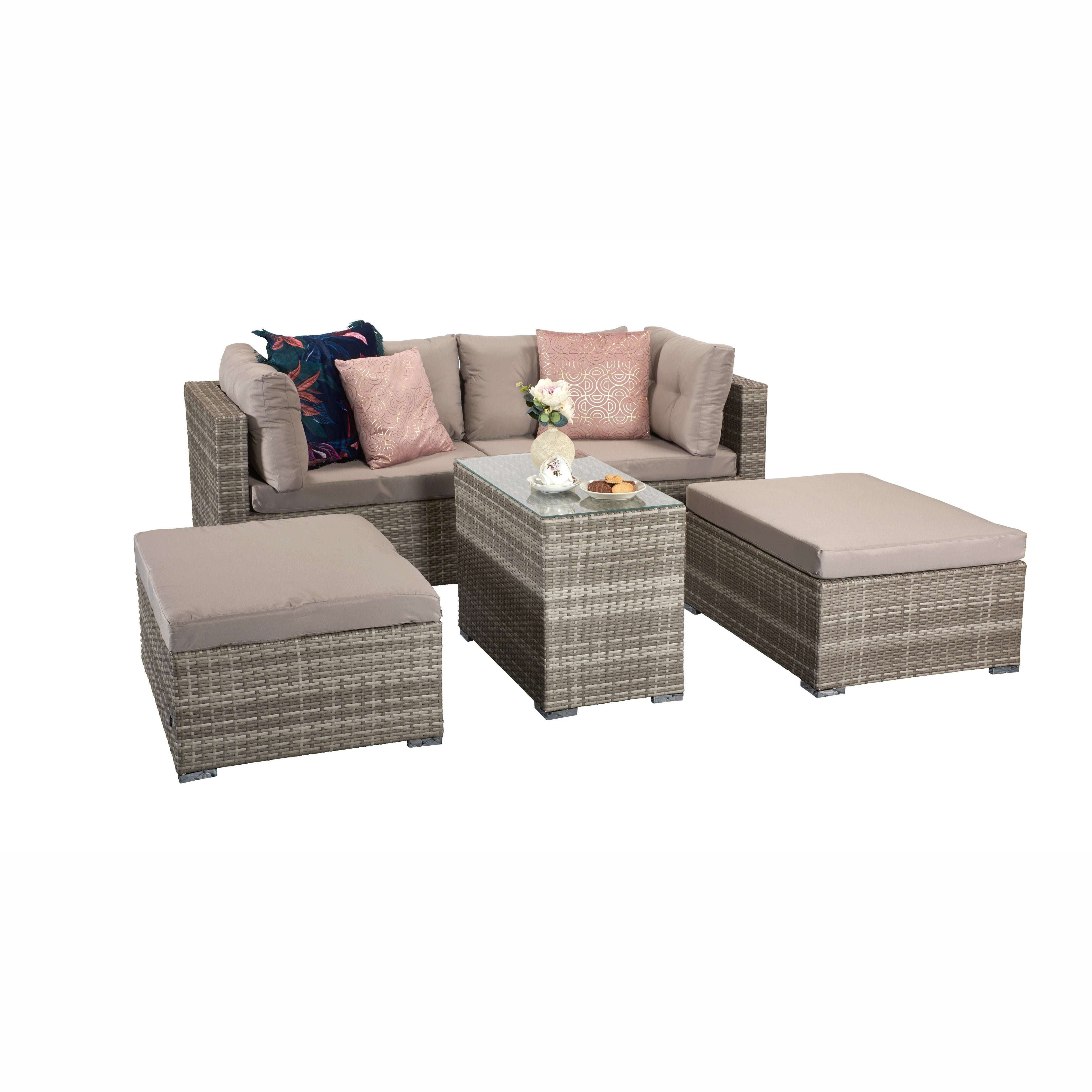 Exceptional Garden:Signature Weave Harper Stackable Sofa Set