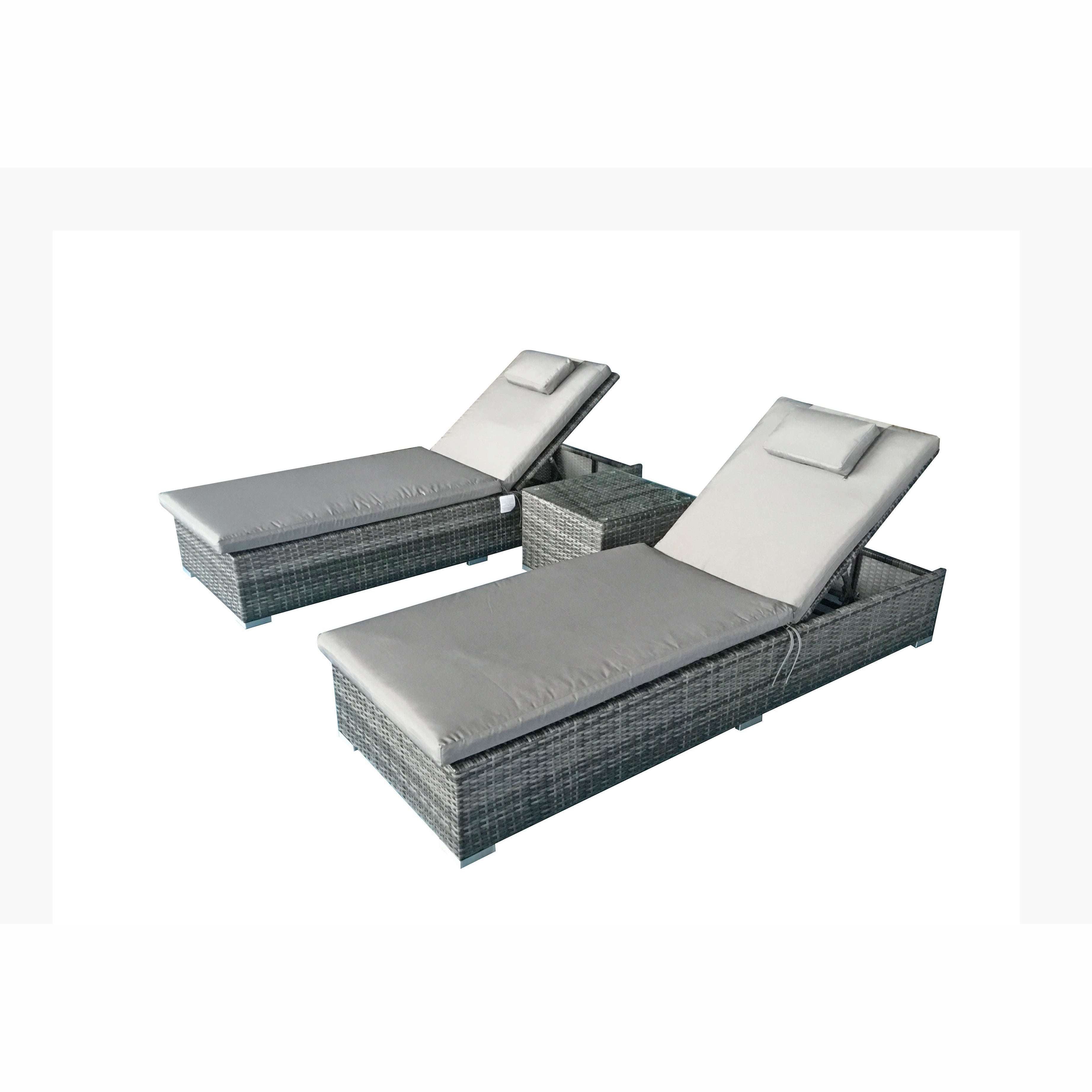 Signature Weave Jessica Sun Lounger:Signature Weave,Exceptional Garden