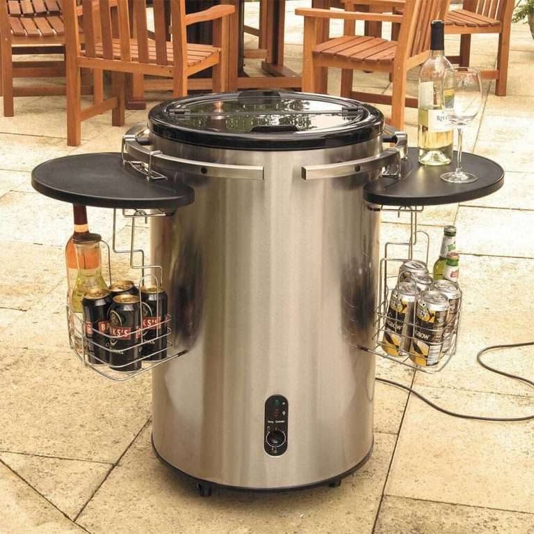 Exceptional Garden:Lifestyle Stainless Steel Electric Party Cooler