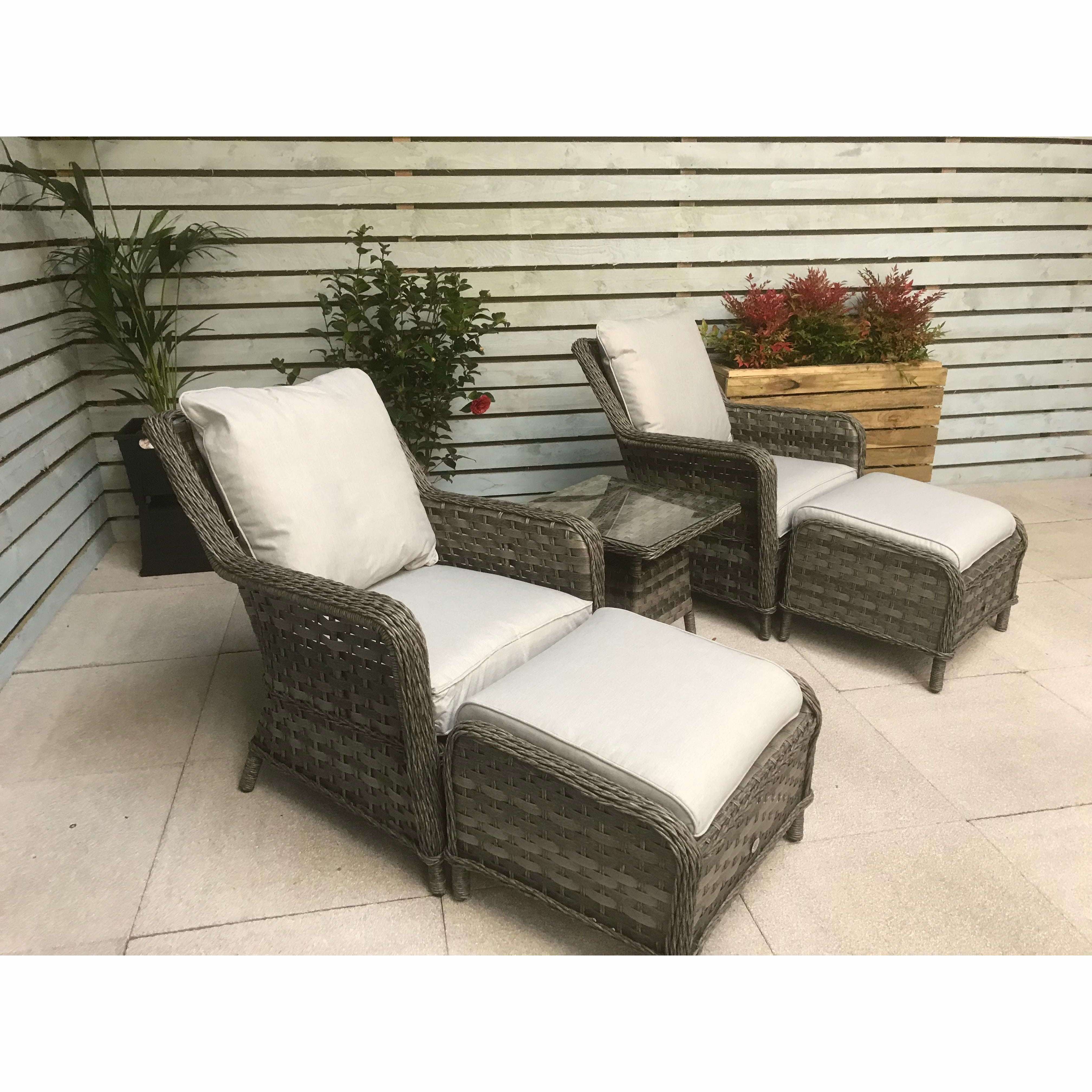 Exceptional Garden:Signature Weave Mia Lounge Set