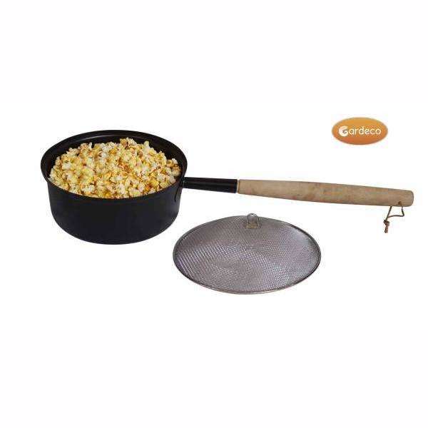 Exceptional Garden:Gardeco Popcorn Pan with Long Handle