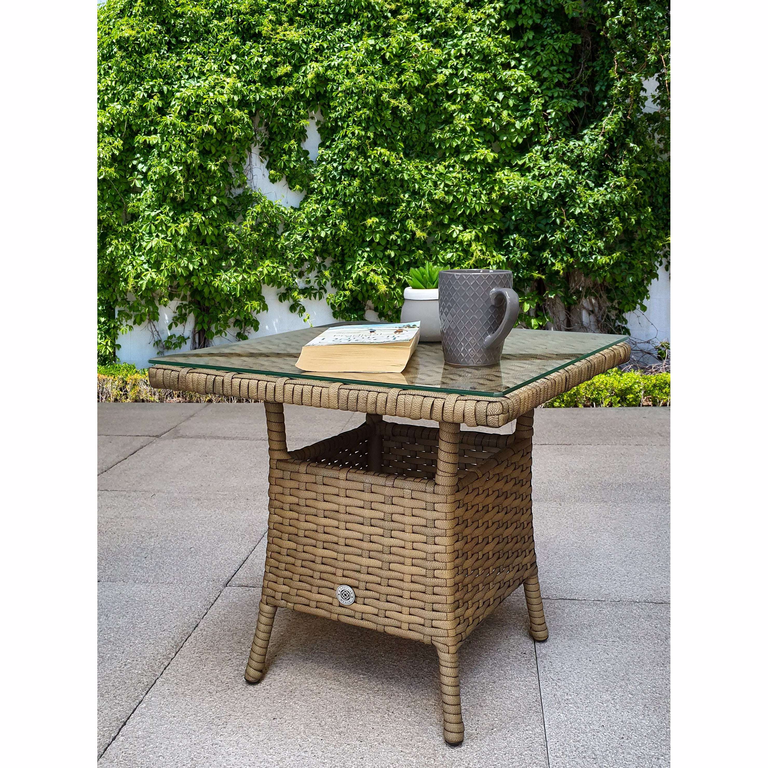 Exceptional Garden:Signature Weave Sarah Lounge Set - Nature