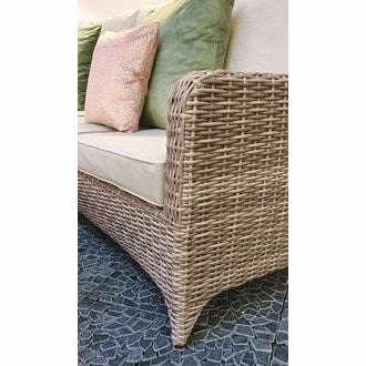 Exceptional Garden:Signature Weave Sarah Lift and Rise Corner Dining Set